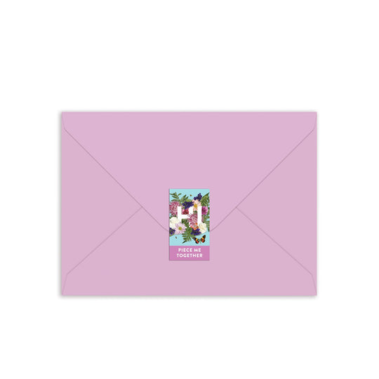 Say It With Flowers Hi Greeting Card Puzzle Greeting Card Puzzles Say it with Flowers Collection