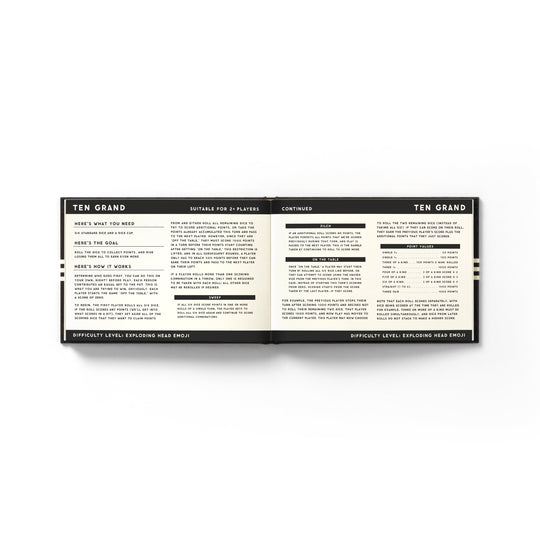 That's How We Roll Dice Game Set Board Games Brass Monkey