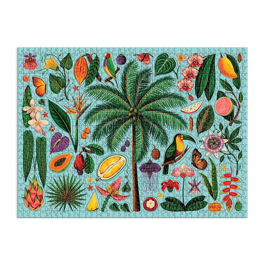 Tropics 1000 Piece Puzzle with Shaped Pieces 1000 Piece Puzzles Raxenne Maniquiz