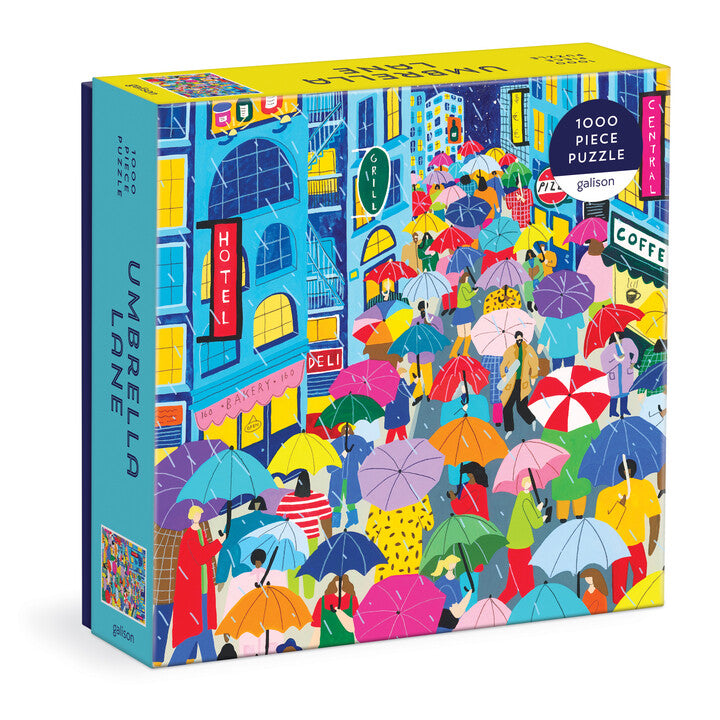 Umbrella Lane 1000 Piece Puzzle – Galison