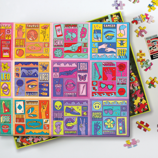 Zodiac Power 1000 Piece Jigsaw Puzzle 1000 Piece Puzzles Galison