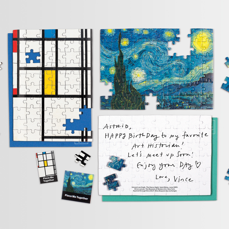 Greeting Card Puzzles from Galison