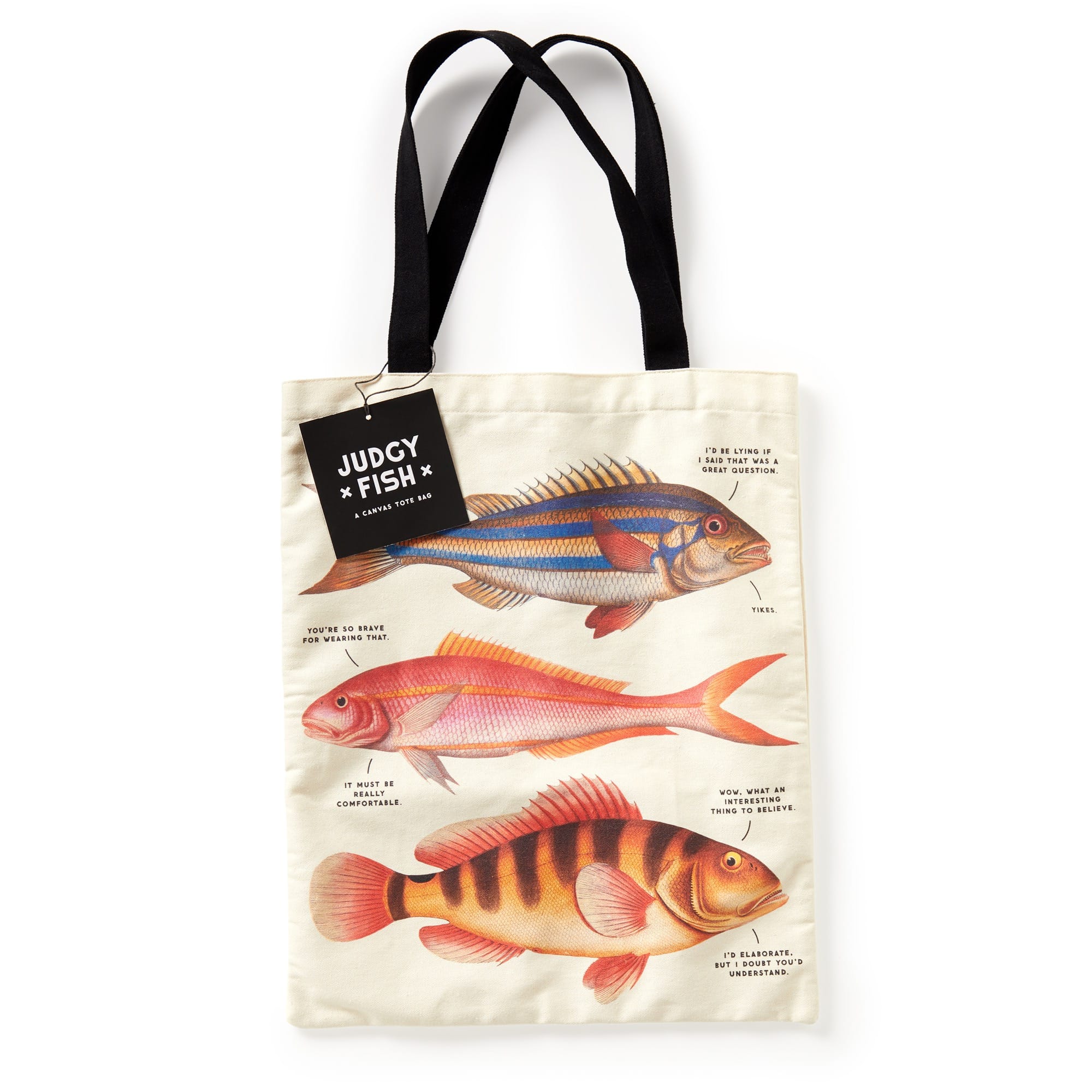ジュディス ガイガー JUDITH  「Coris Fish」大作 BM_CanvasToteBag_JudgyFishCanv