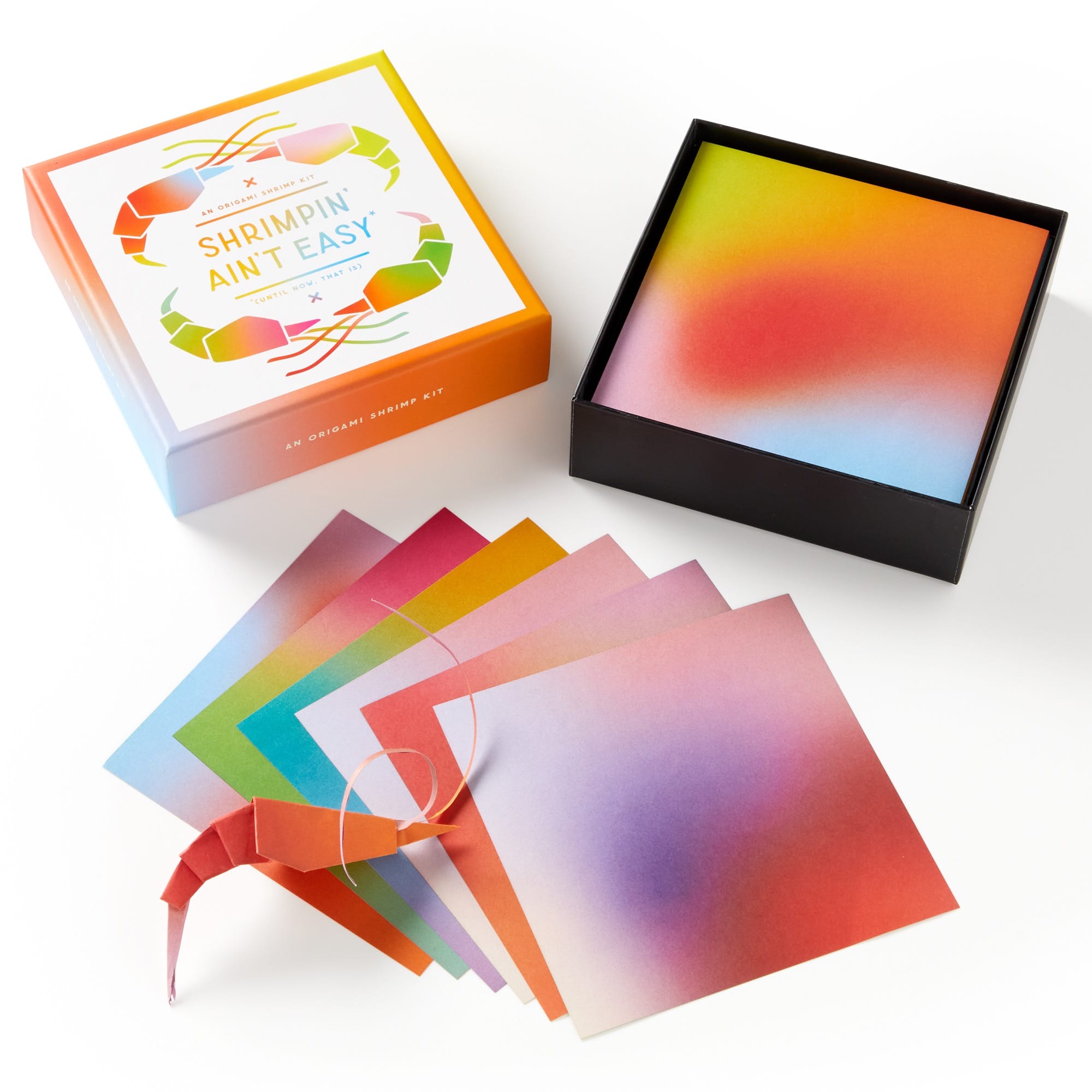 Shrimpin' Ain't Easy Origami Kit – Galison