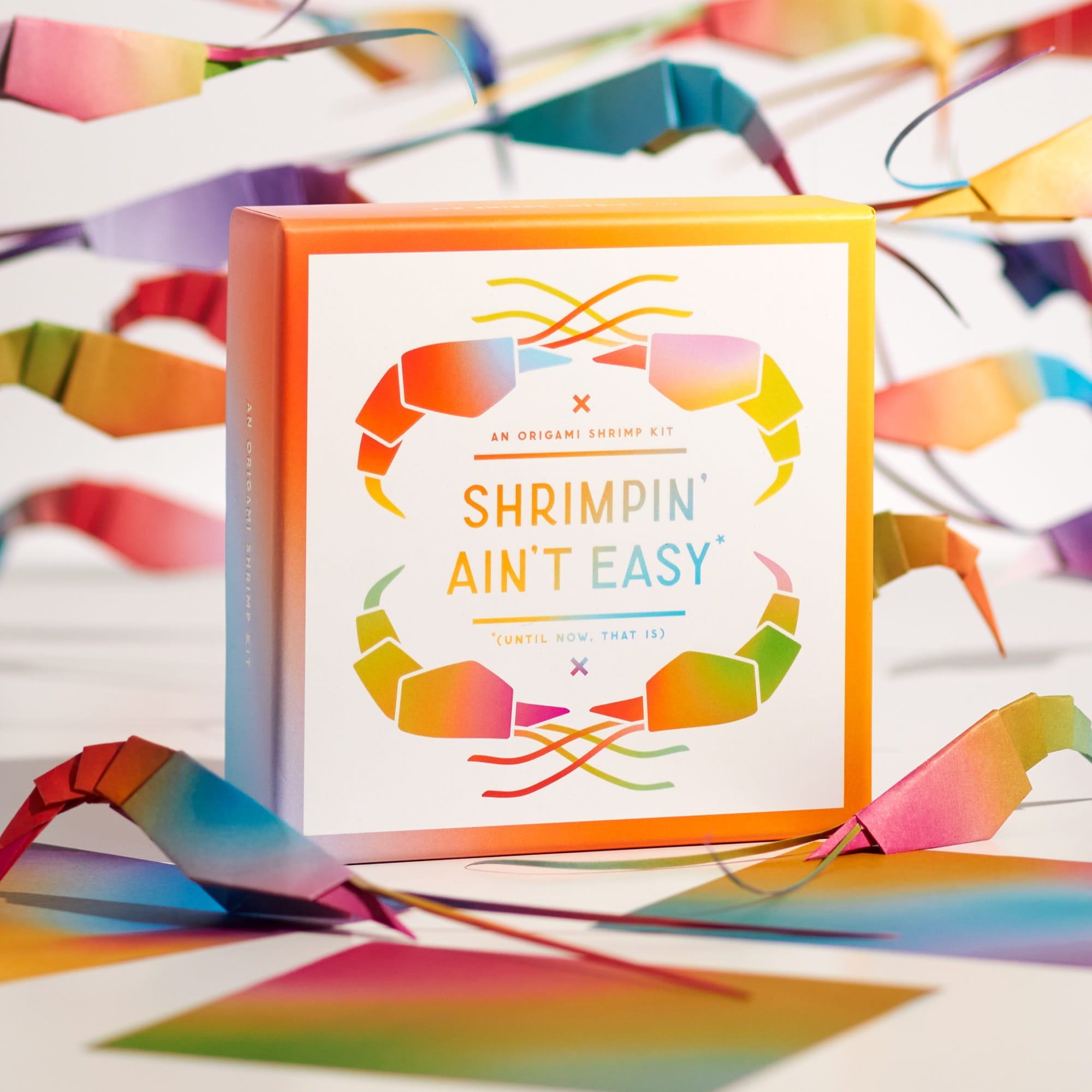 Shrimpin' Ain't Easy Origami Kit – Galison