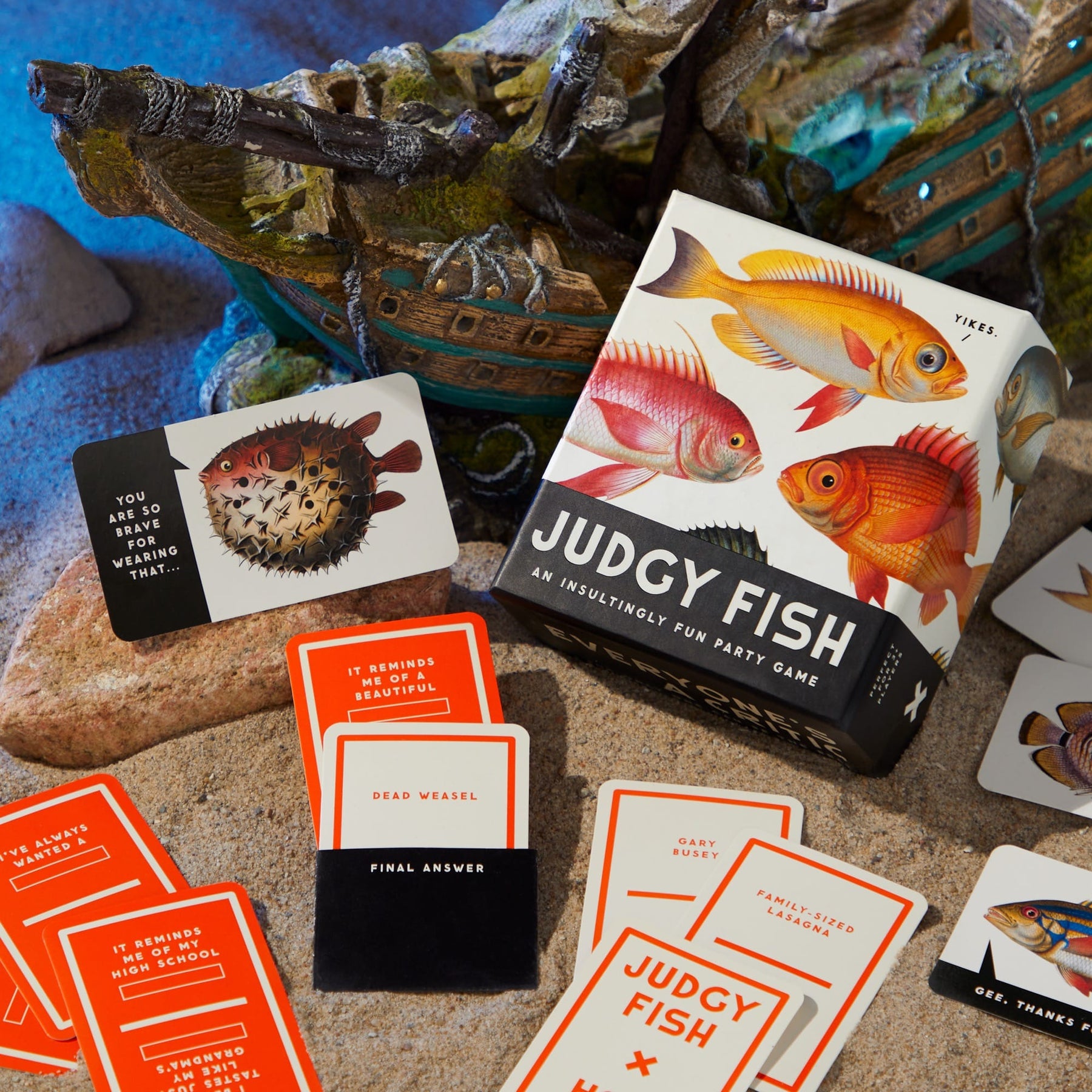 Judgy Fish Game – Galison