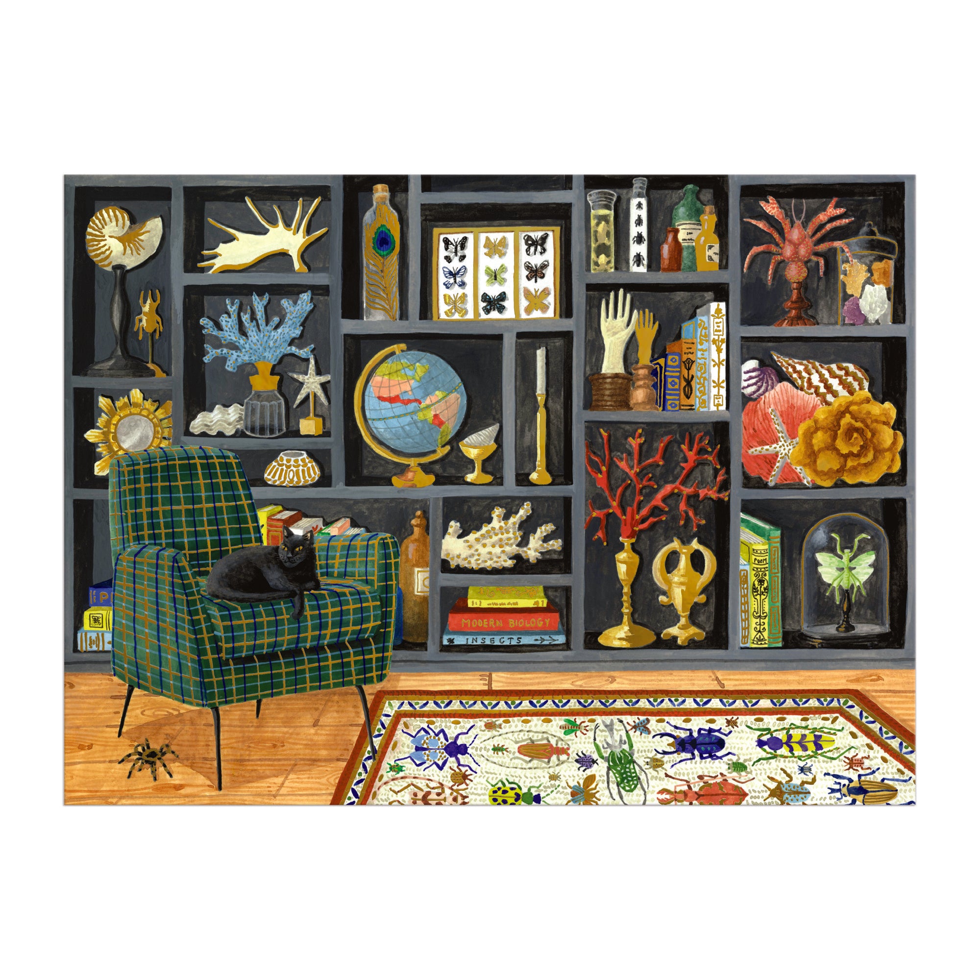 Eclectic Treasures 1000 Piece Foil Puzzle | Galison