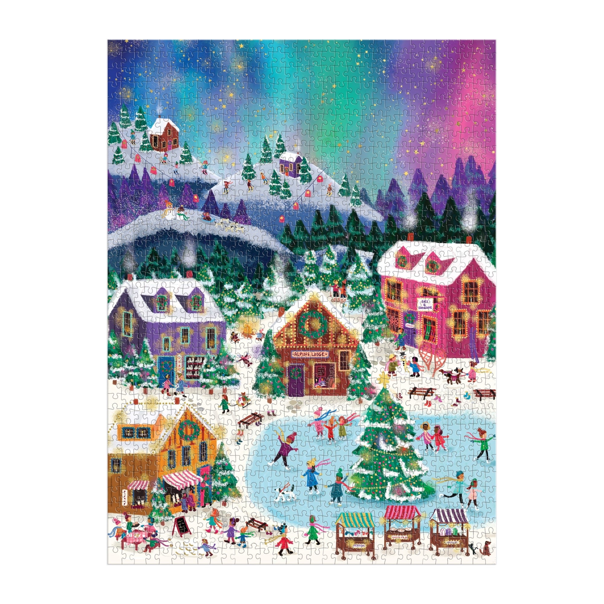 Joy Laforme Northern Lights 1000 Piece Foil Puzzle – Galison