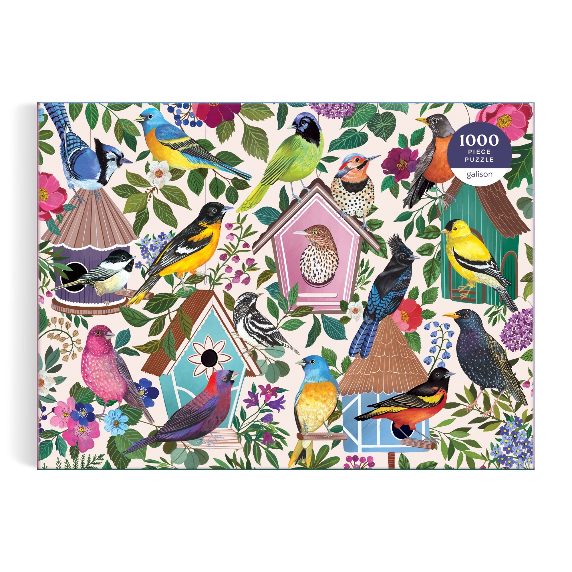 Birdhouse Lane 1000 Piece Puzzle – Galison