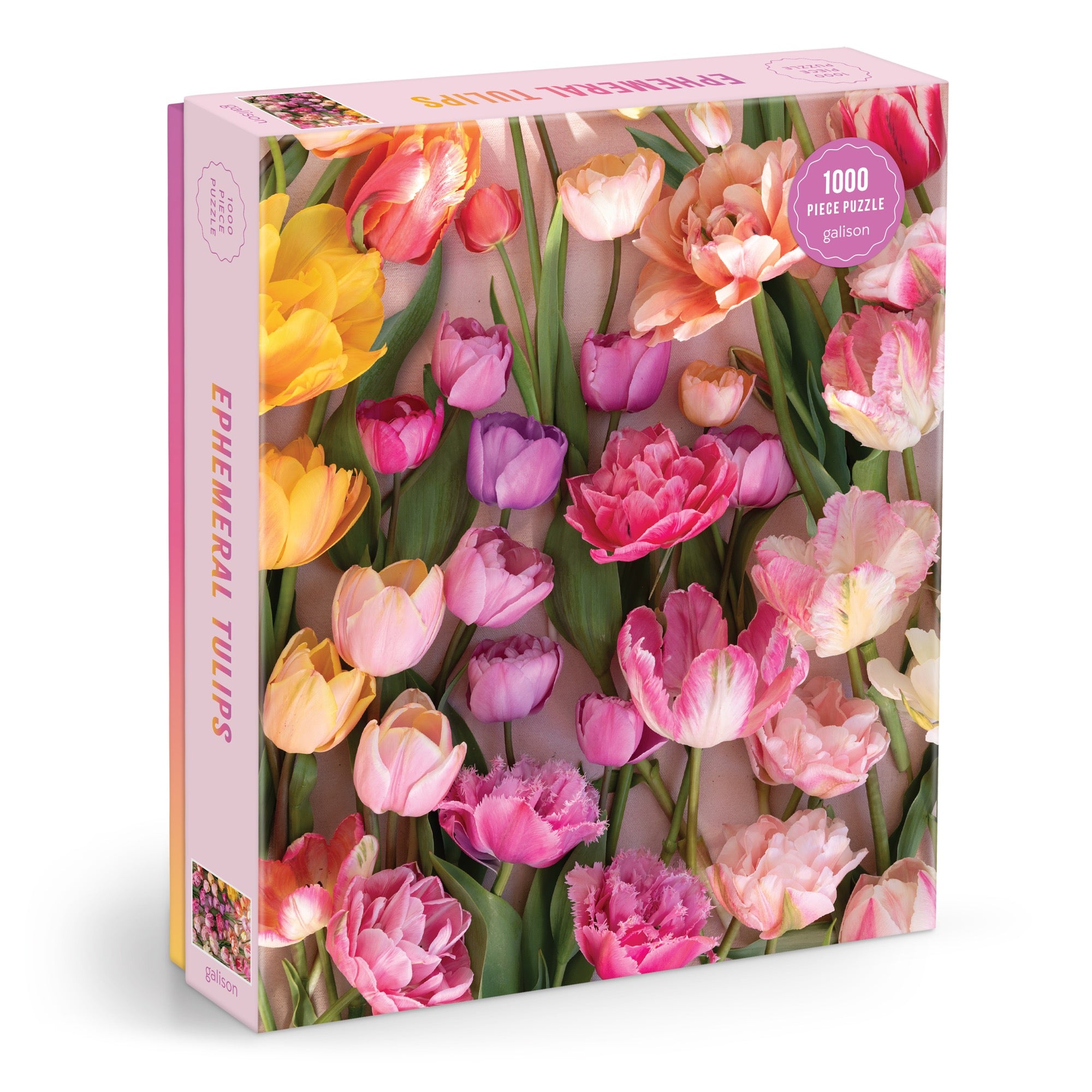 Ephemeral Tulips 1000 Piece Puzzle – Galison