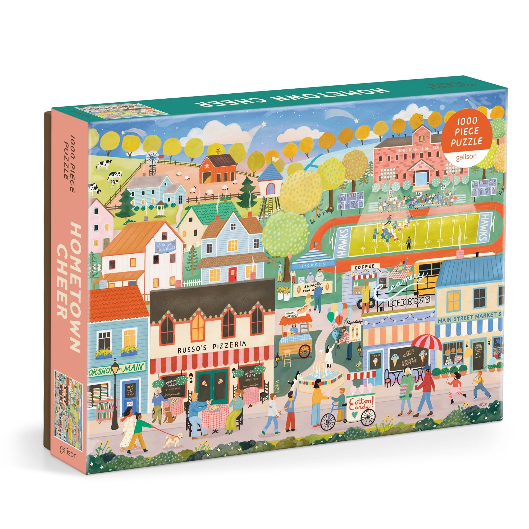 Hometown Cheer 1000 Piece Puzzle – Galison