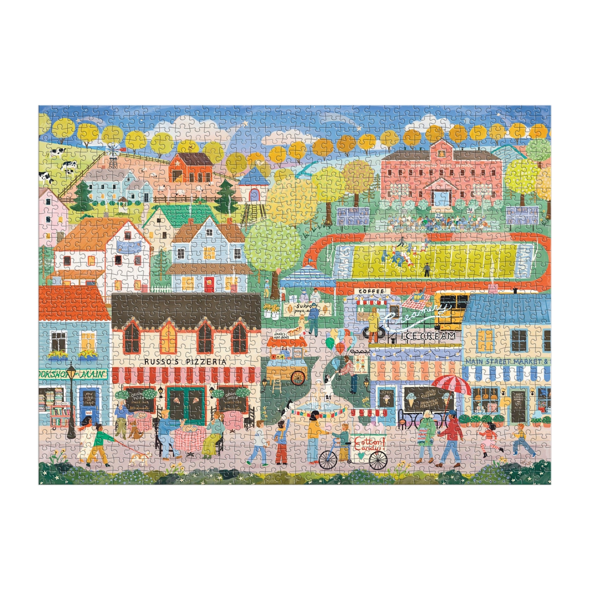 Hometown Cheer 1000 Piece Puzzle – Galison