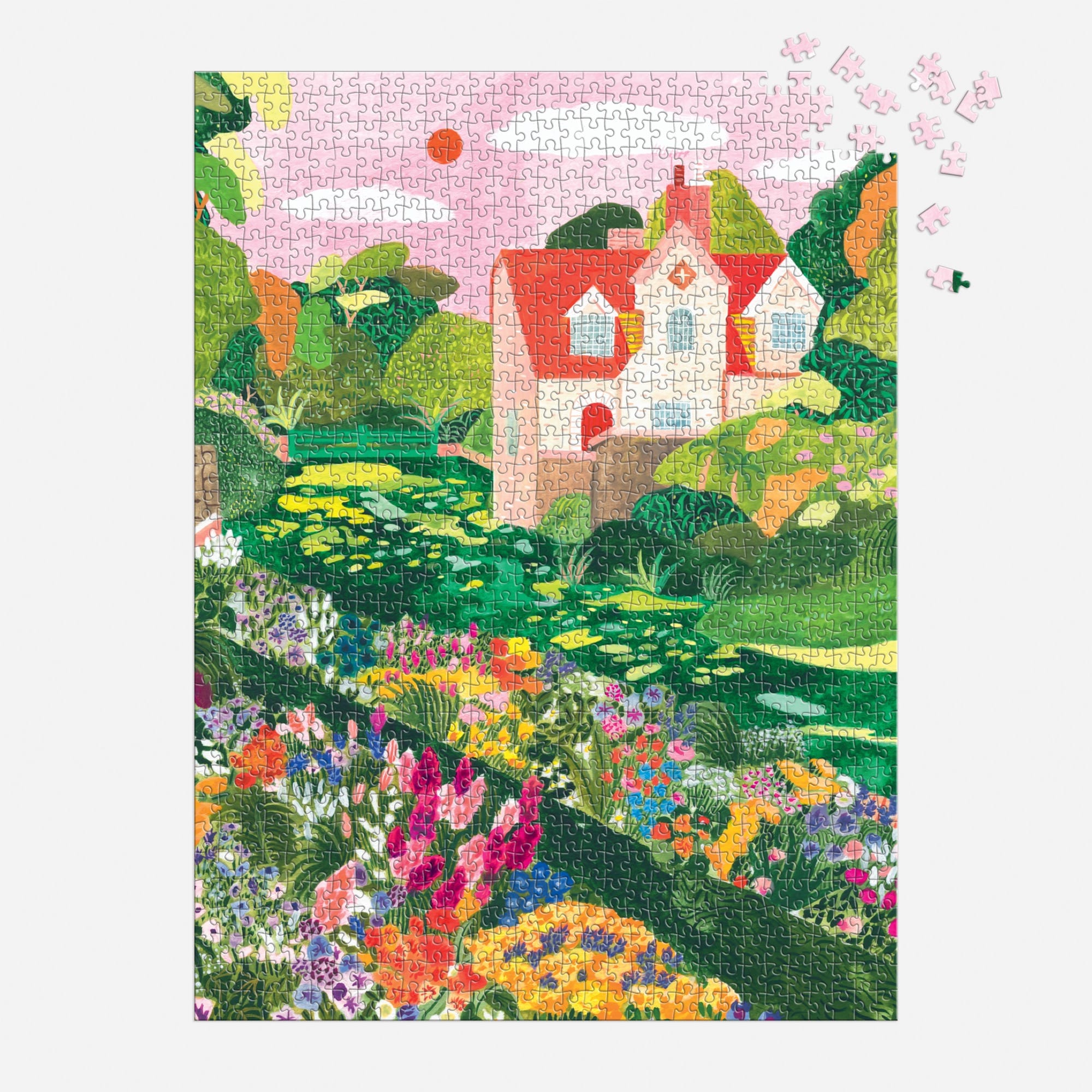 Blooming Meadow 1000 Piece Puzzle | Galison