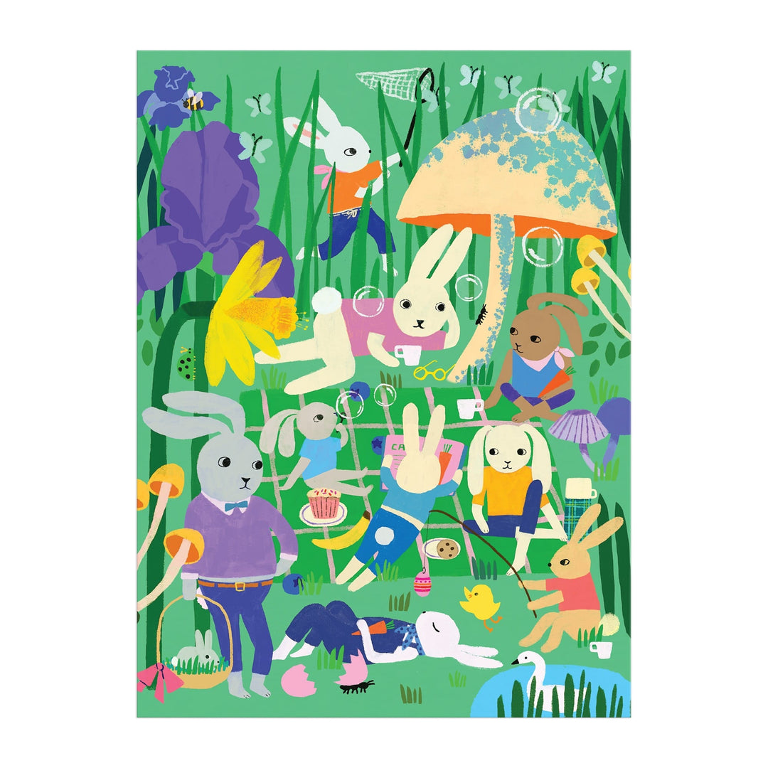 Daydream Rabbit Bunny Daydream 1000-Piece Puzzle | Galison