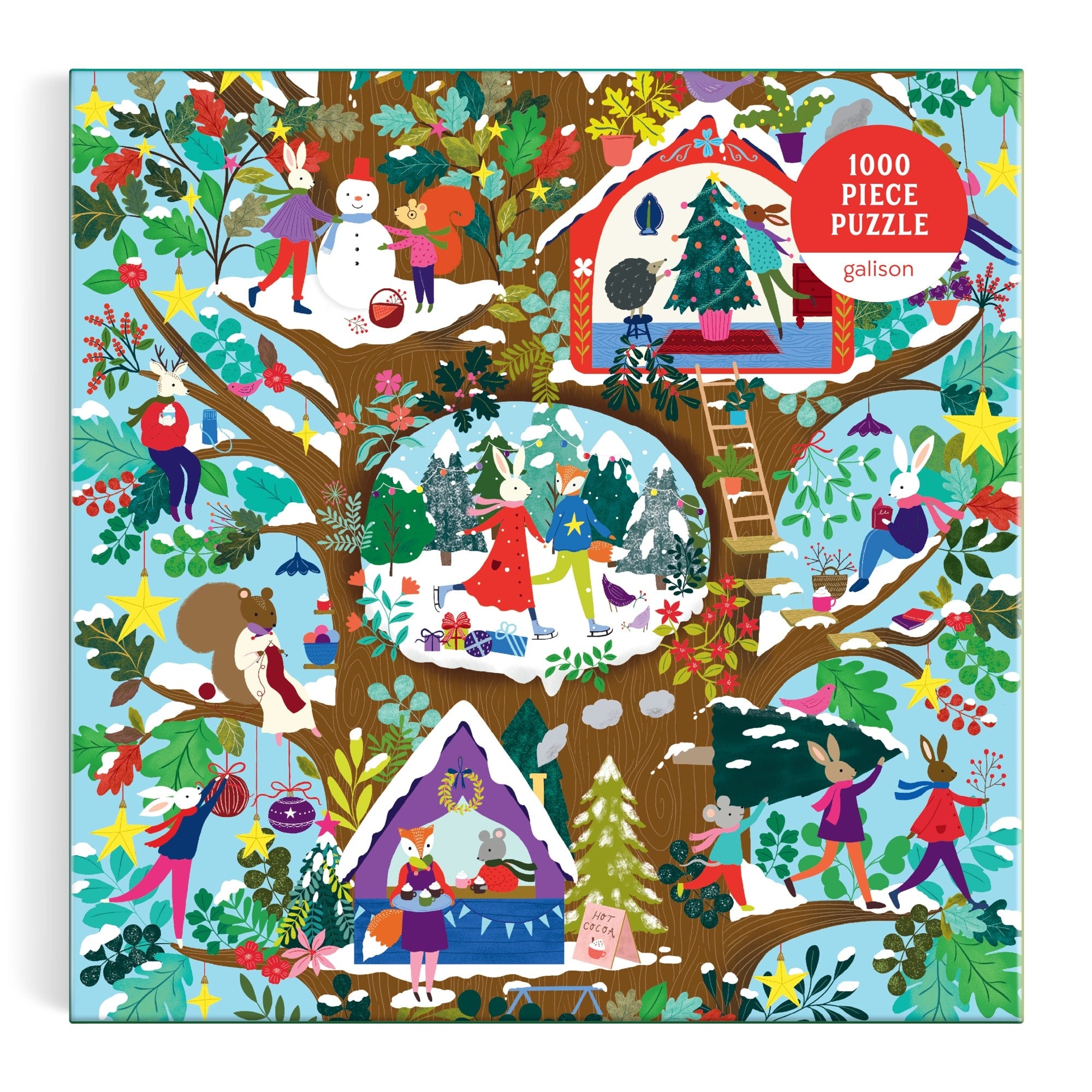 Deck the Hollows 1000 Piece Puzzle – Galison
