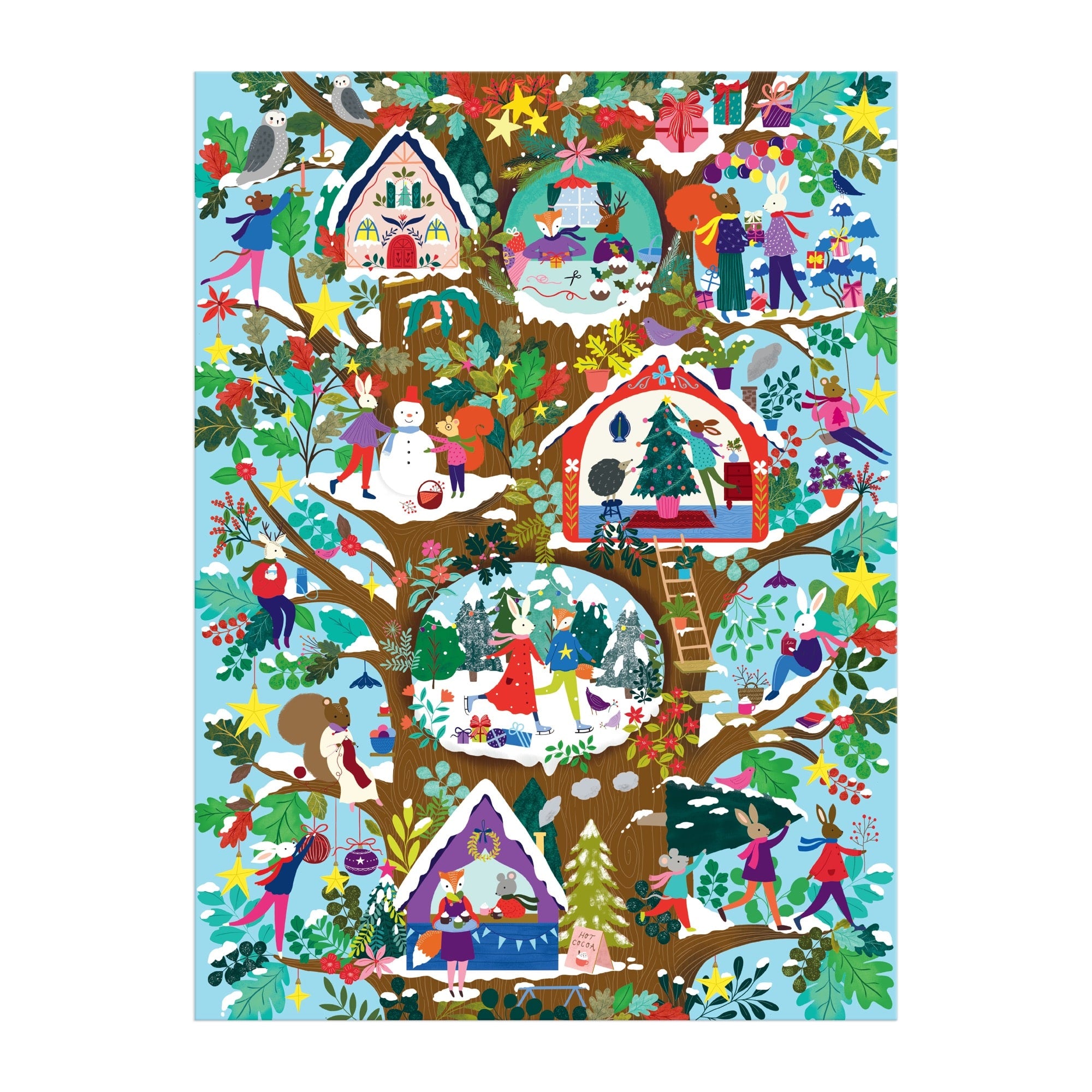 Deck the Hollows 1000 Piece Puzzle – Galison