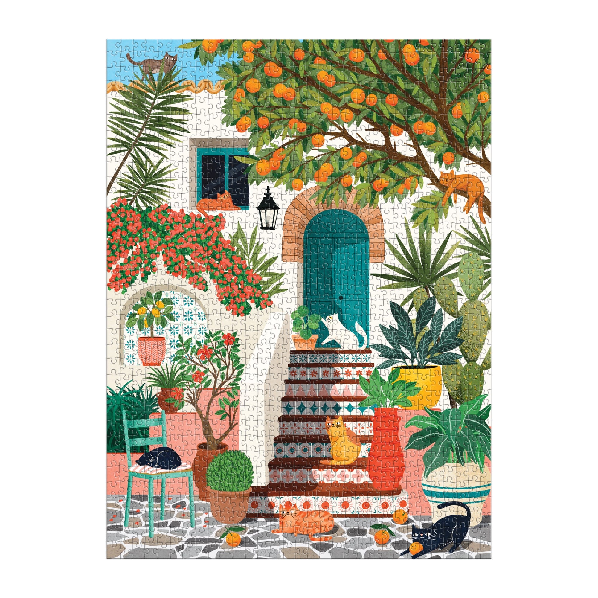 Mediterranean Cats 1000 Piece Puzzle | Galison