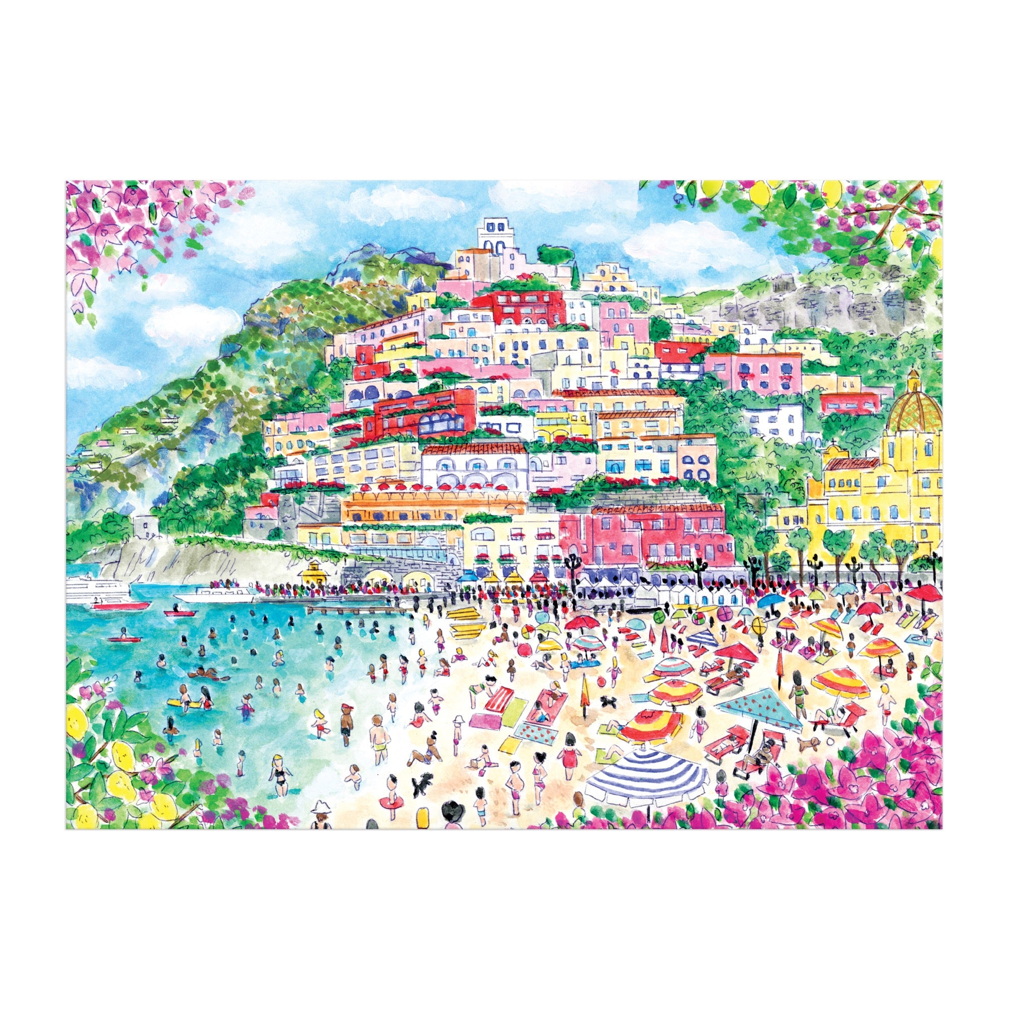 Michael Storrings Coast of Italy 1000 Piece Puzzle – Galison