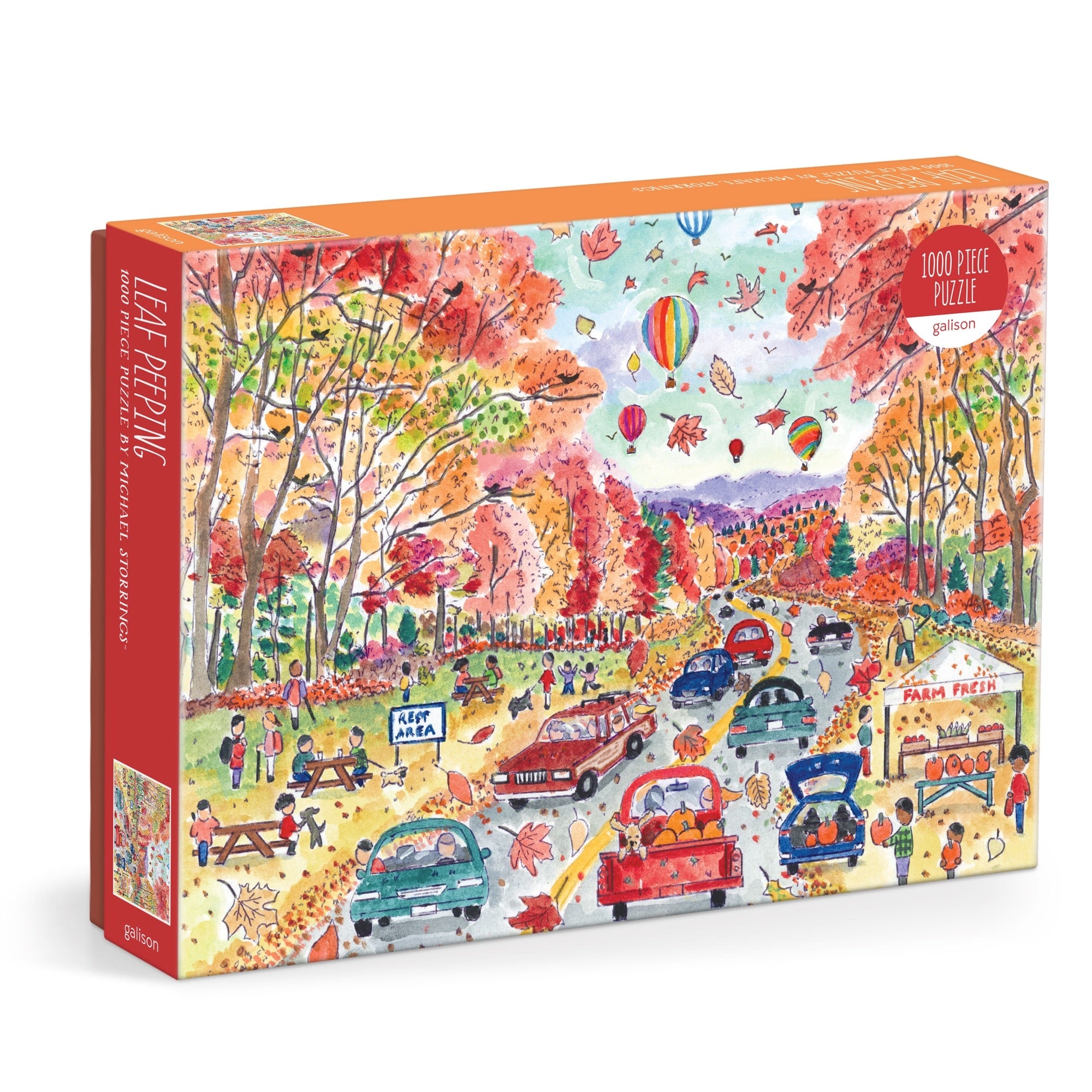 63angel2025 AUTUMN ブロマイド11枚セット（レア入り） Michael Storrings Leaf Peeping 1000 Piece Puzzle – Galison