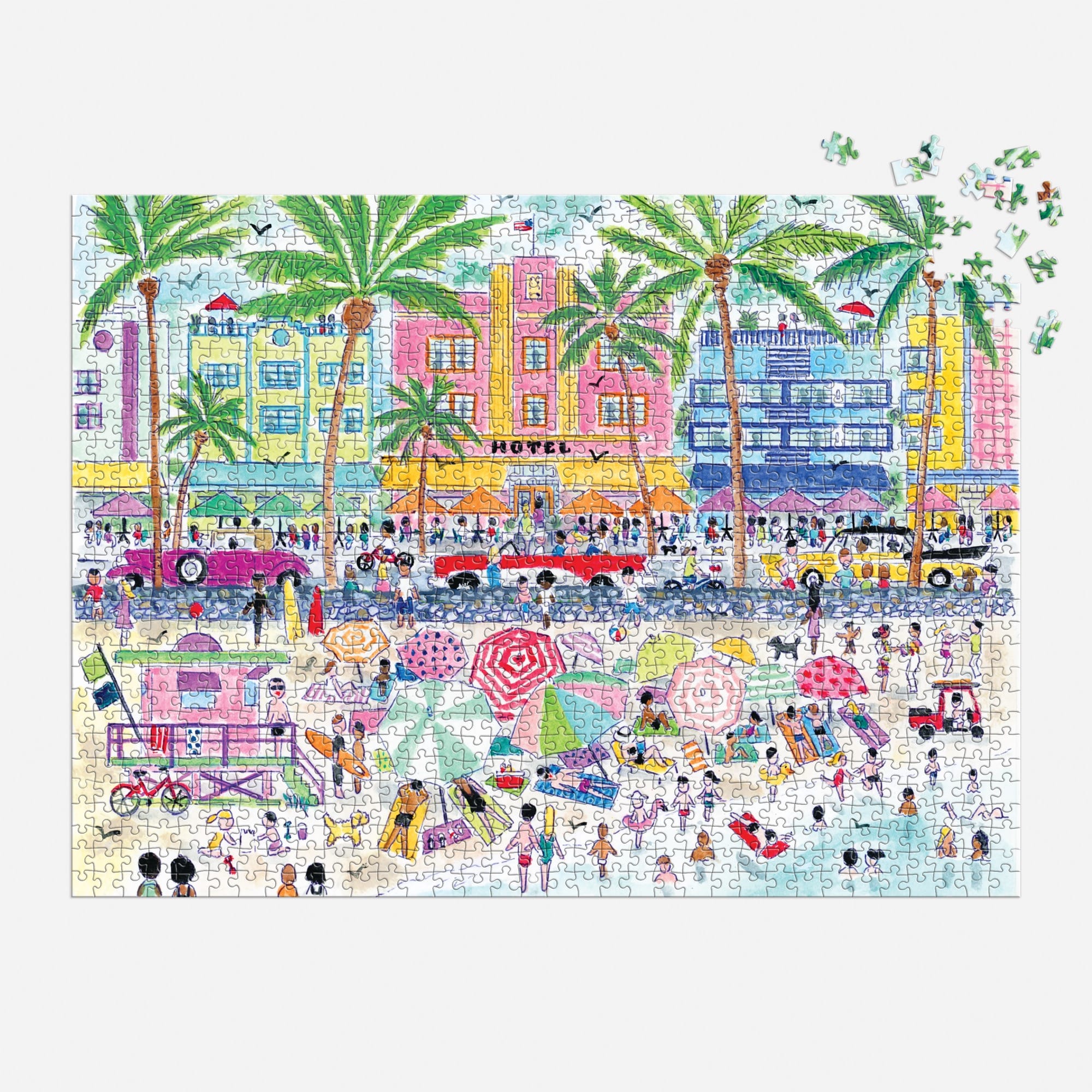 Michael Storrings South Beach Miami Puzzle | Galison