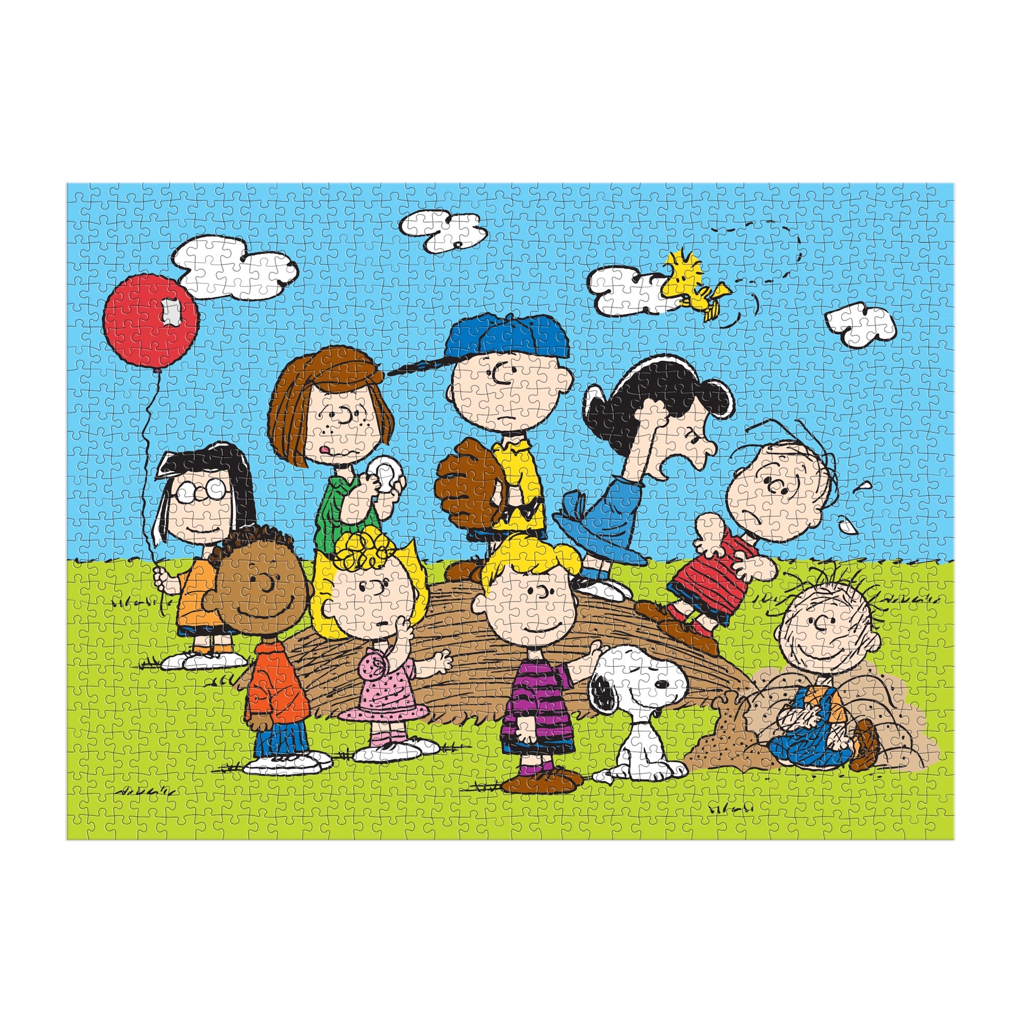 Peanuts Baseball 1000 Piece Puzzle – Galison