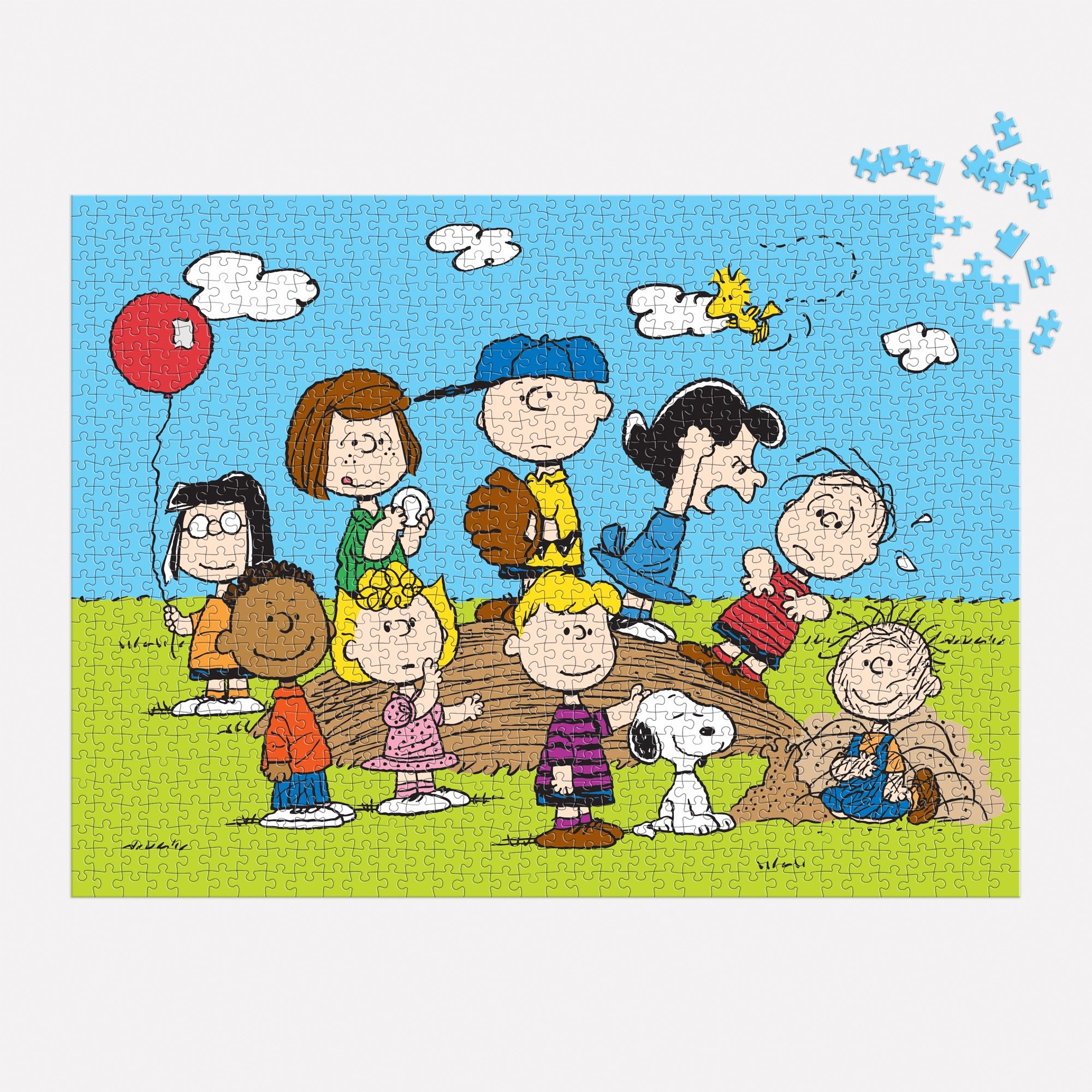 Peanuts Baseball 1000 Piece Puzzle – Galison