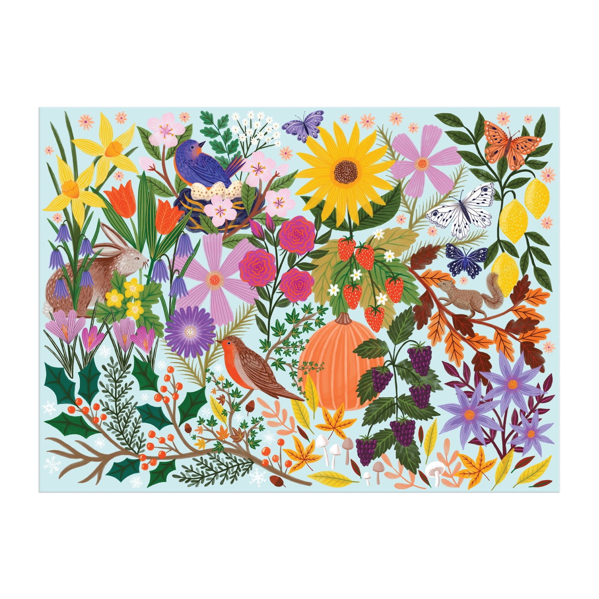 Seasons in Bloom 1000 Piece Puzzle | Galison