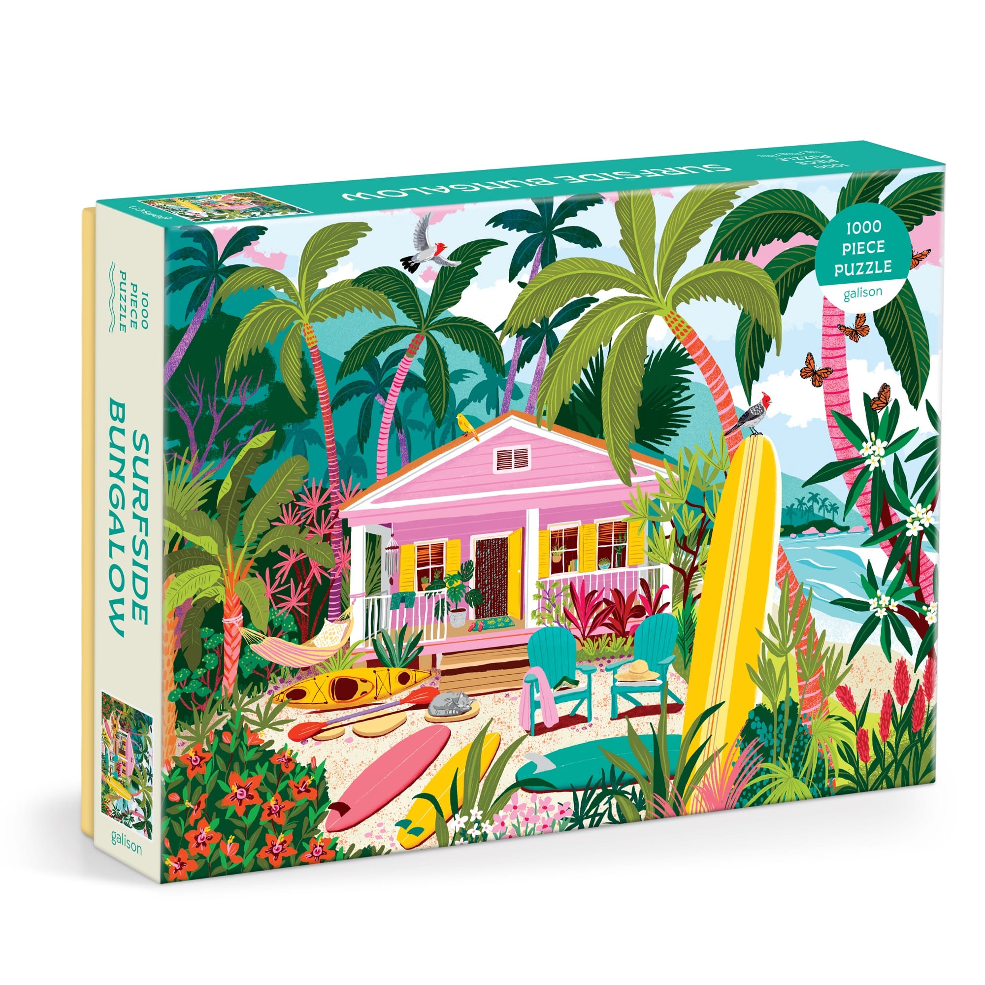 BABY'S HOUSE（ジグソーパズル付き） Surfside Bungalow 1000 Piece Puzzle | Galison