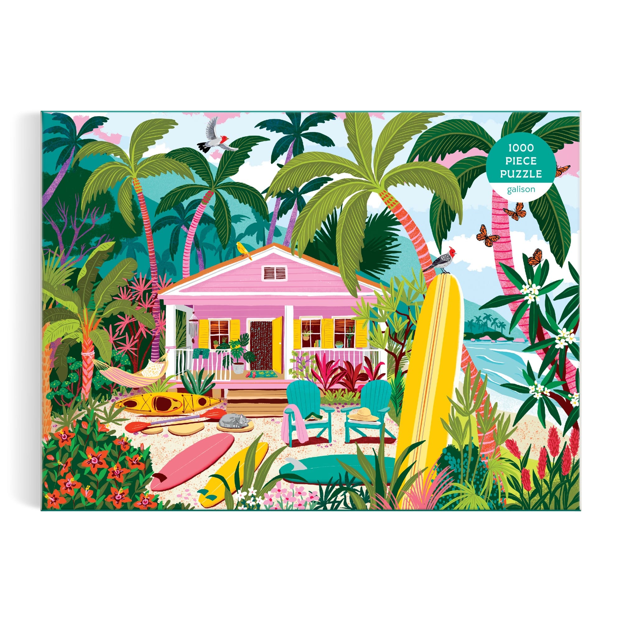 Surfside Bungalow 1000 Piece Puzzle | Galison