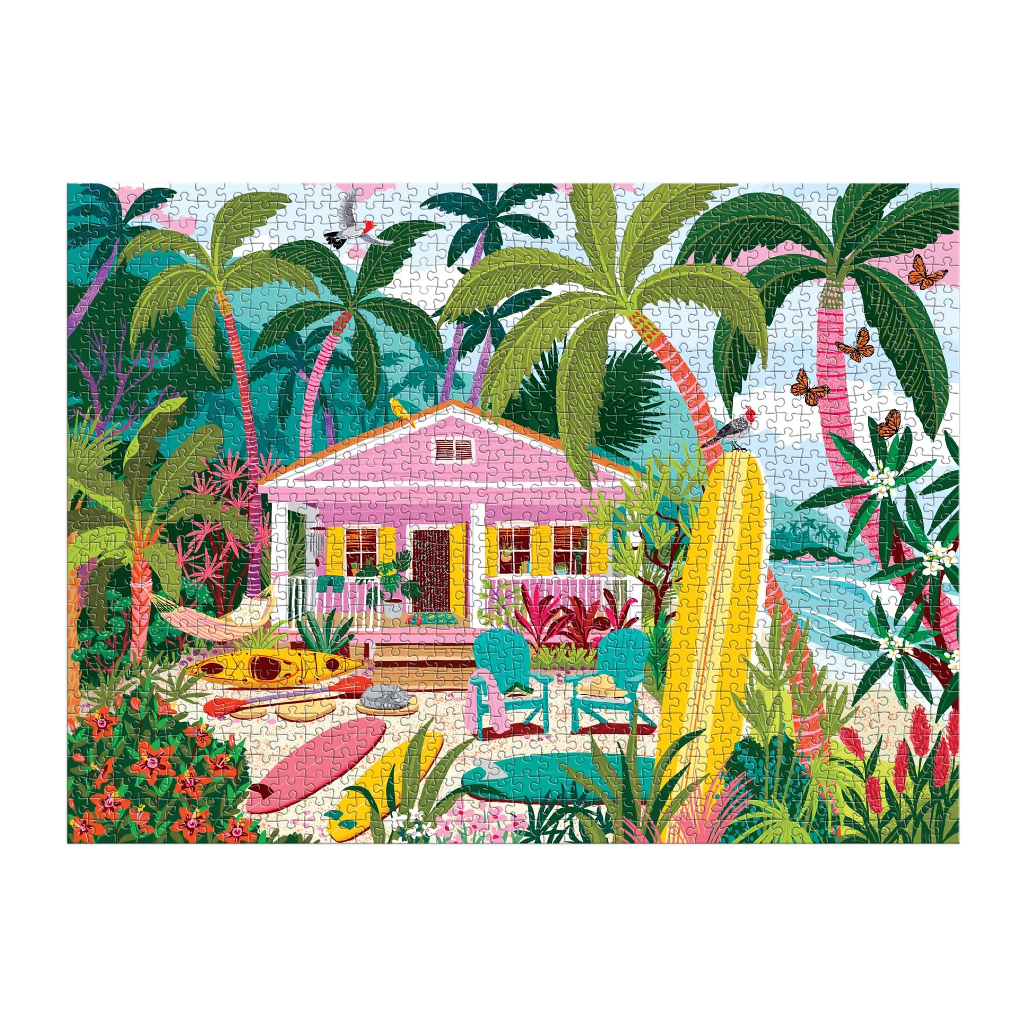 Surfside Bungalow 1000 Piece Puzzle | Galison