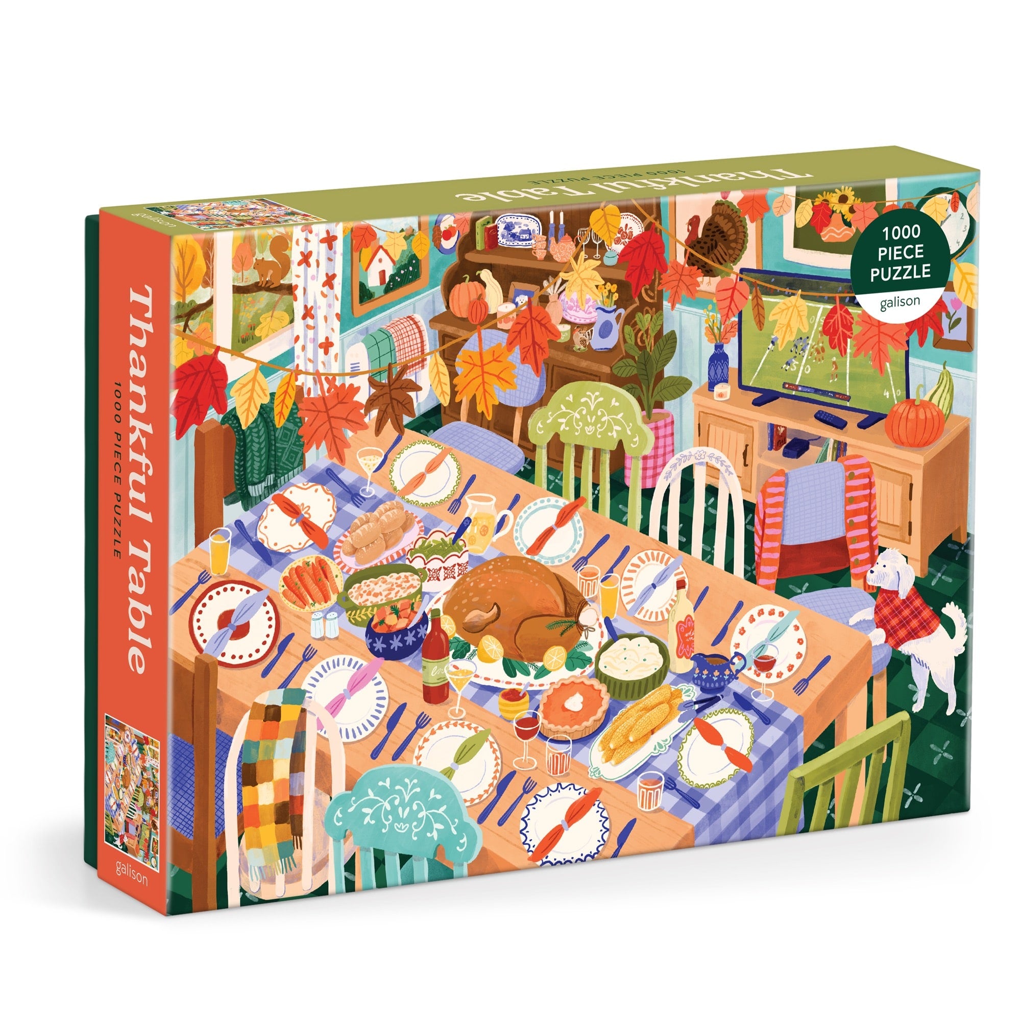 Thankful Table 1000 Piece Puzzle – Galison