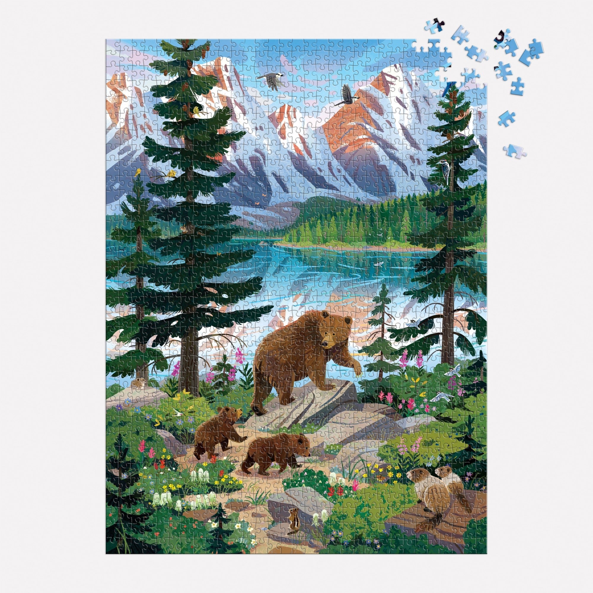 Valley of the Peaks 1000 Piece Puzzle – Galison