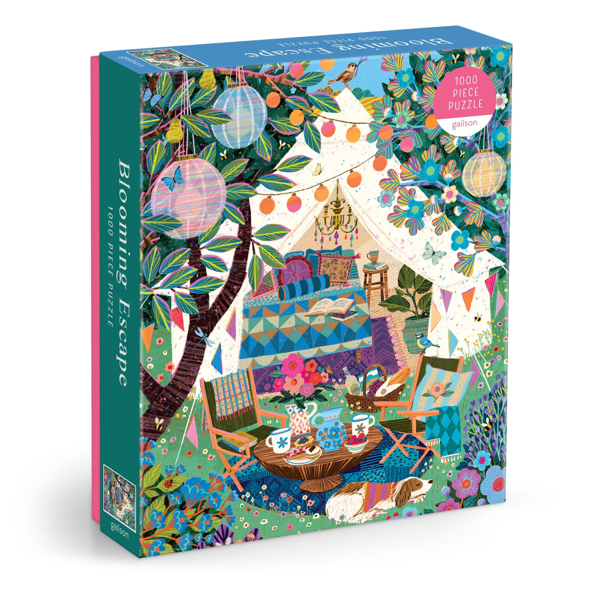 Victoria Ball Blooming Escape 1000 Piece Puzzle | Galison