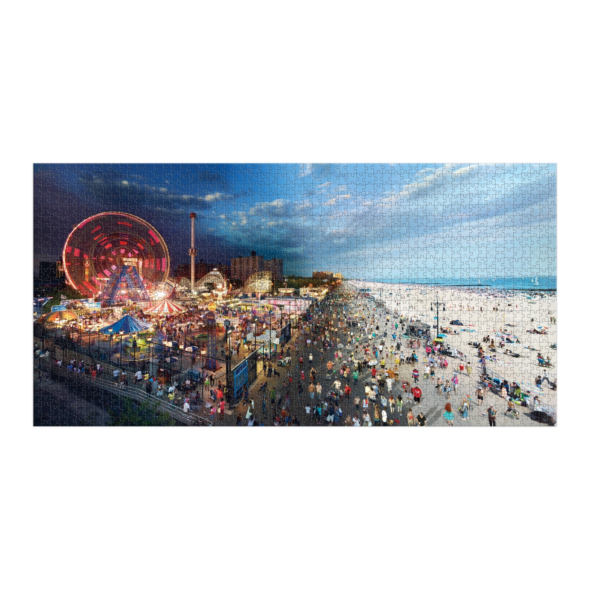 Stephen Wilkes Coney Island 1500 Piece Puzzle | Galison