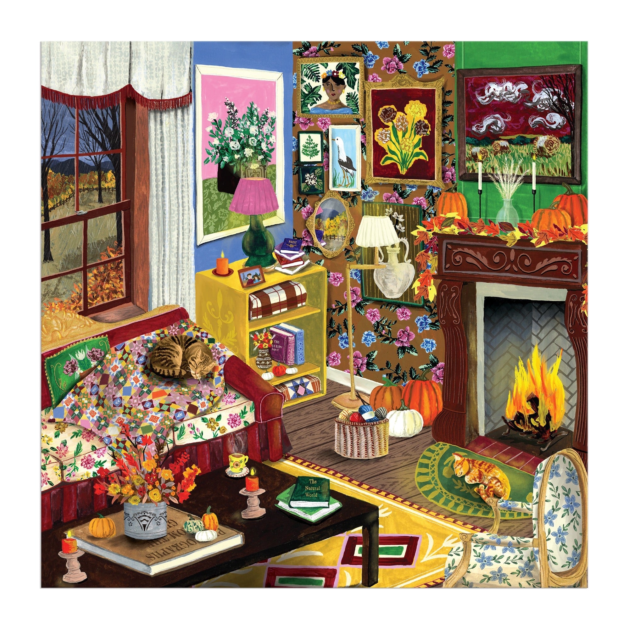 Fall is in the Air 500 Piece Puzzle – Galison