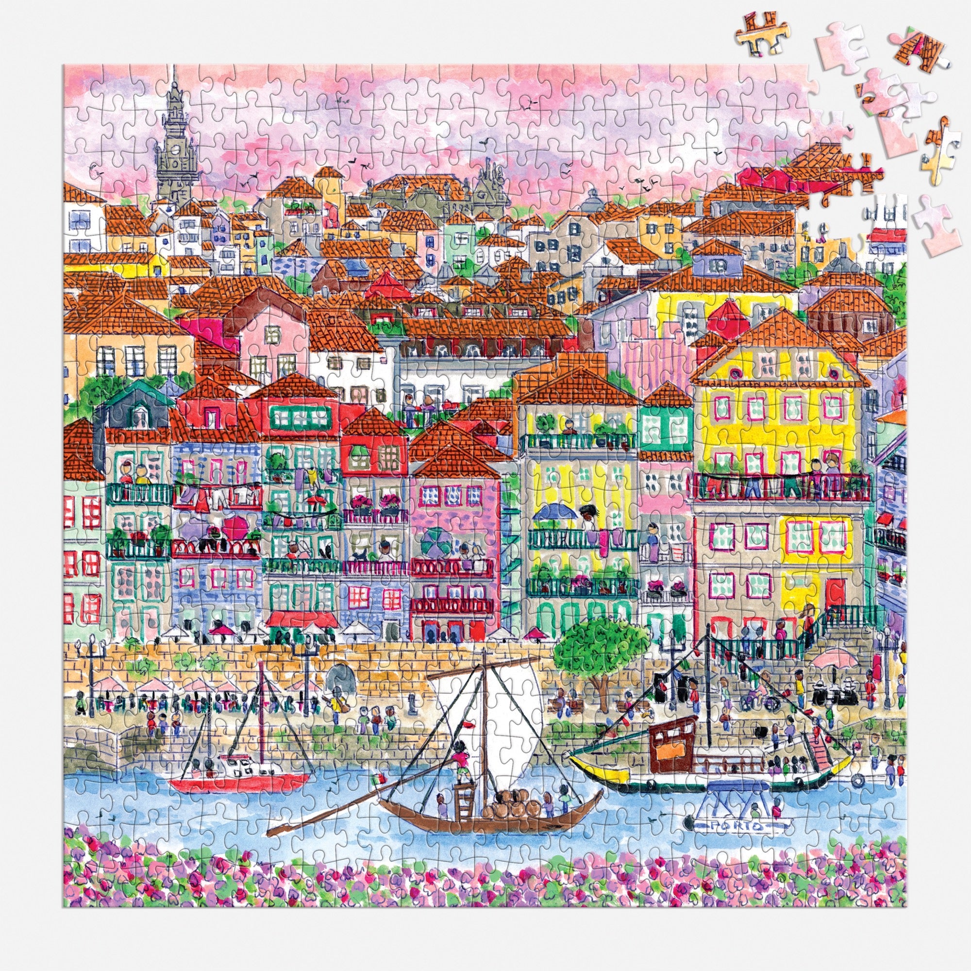 Michael Storrings Colors of Porto Puzzle | Galison