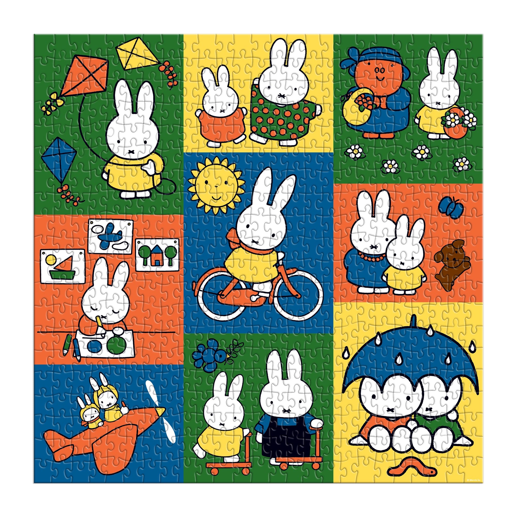 miffyページ Miffy and Friends 500 Piece Puzzle – Galison