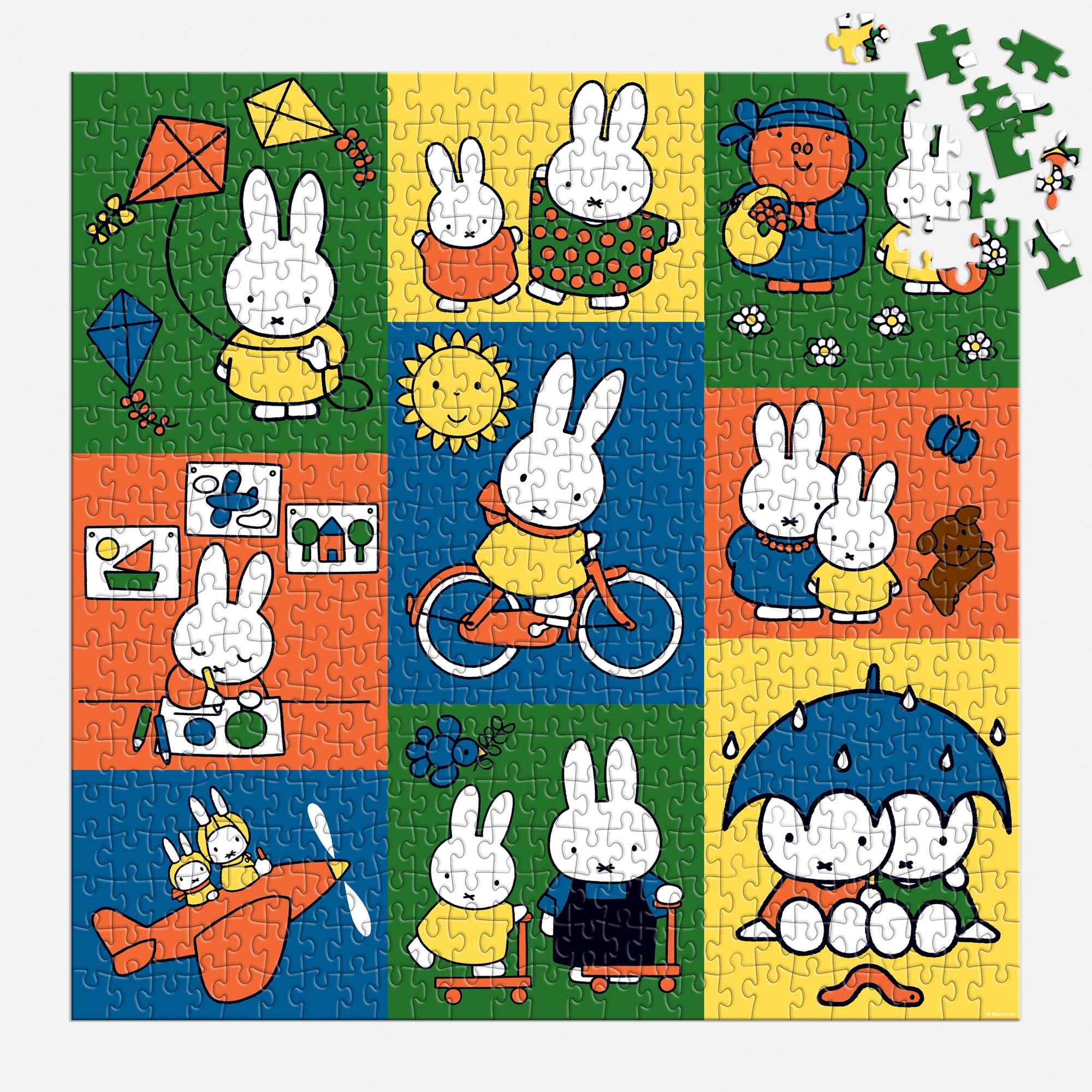 Miffy and Friends 500 Piece Puzzle | Galison