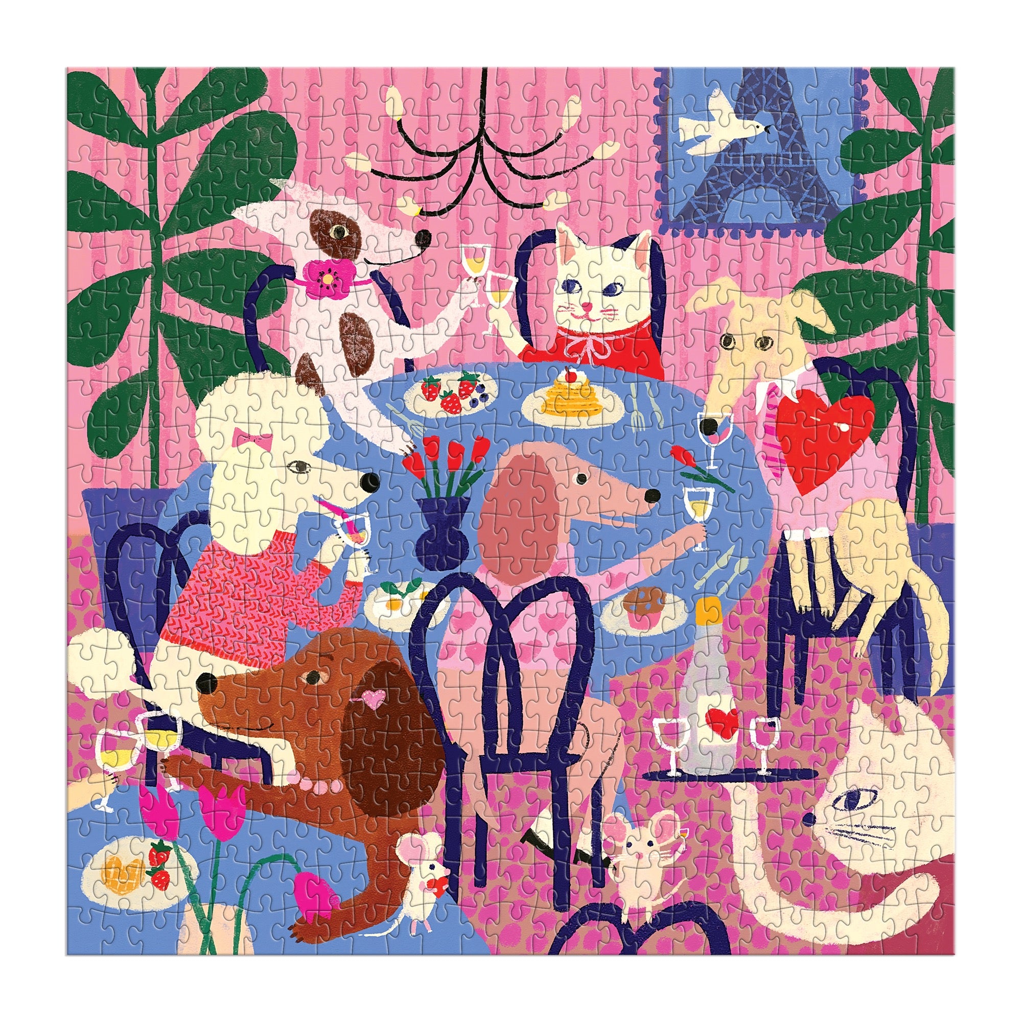 Paws for Love 500 Piece Puzzle | Galison