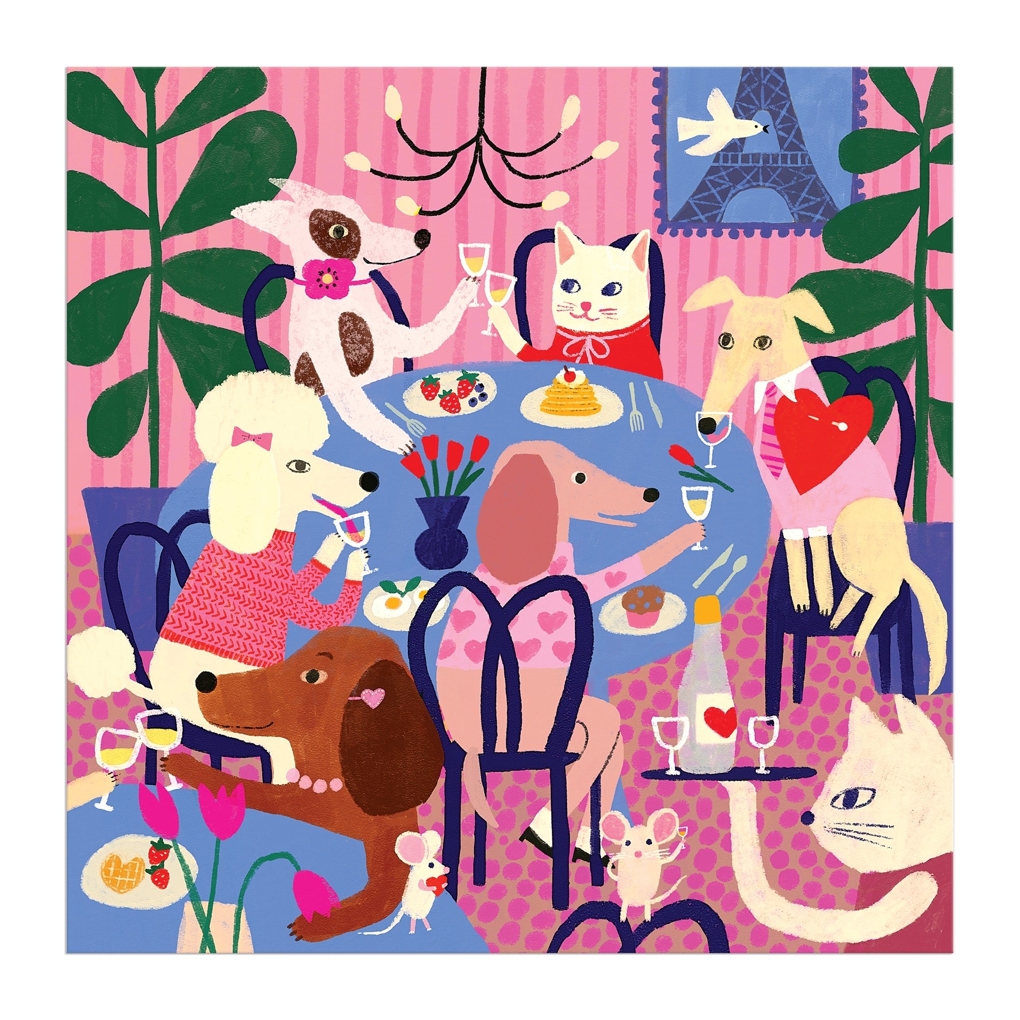 Paws for Love 500 Piece Puzzle | Galison