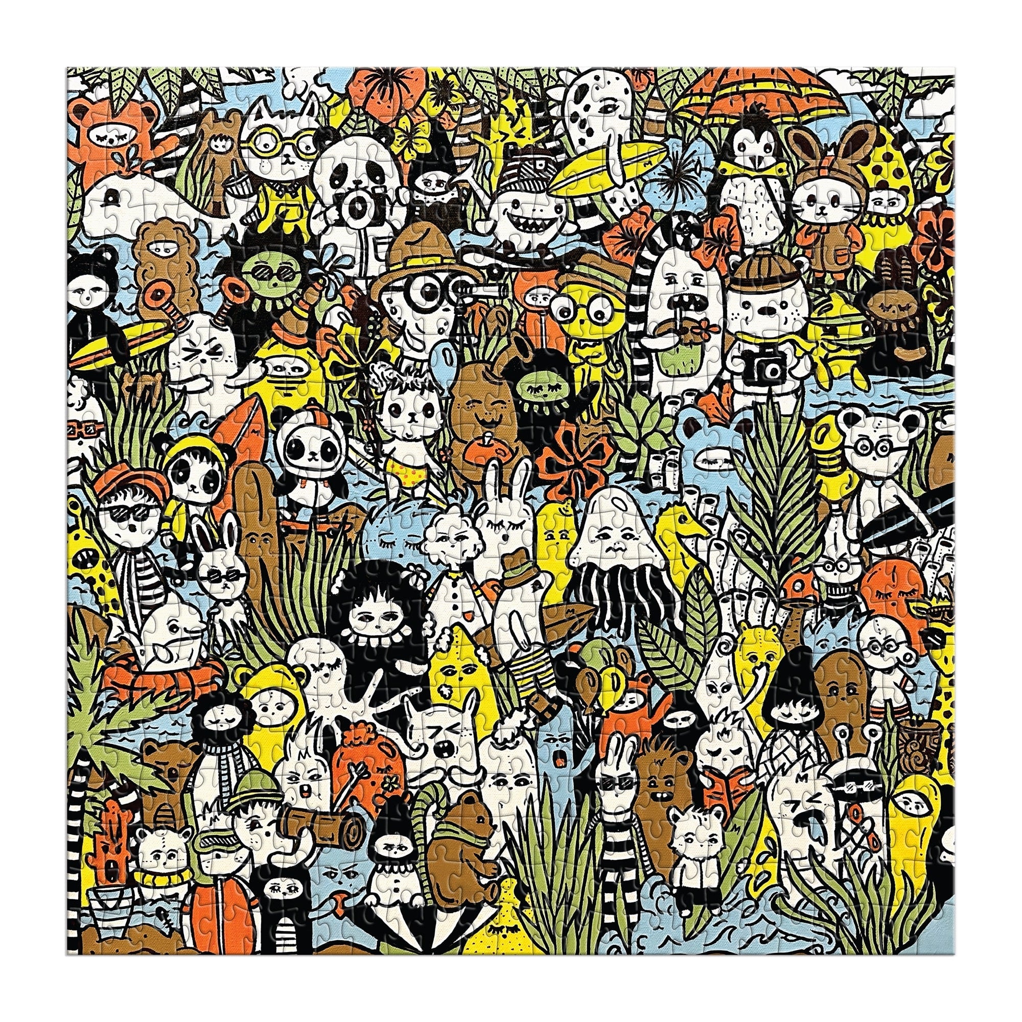 ペターモッツ　500ピース ジグソーパズル「オープン インビテーション」 Barbtropolois Wild Nights 500 Piece Puzzle – Galison