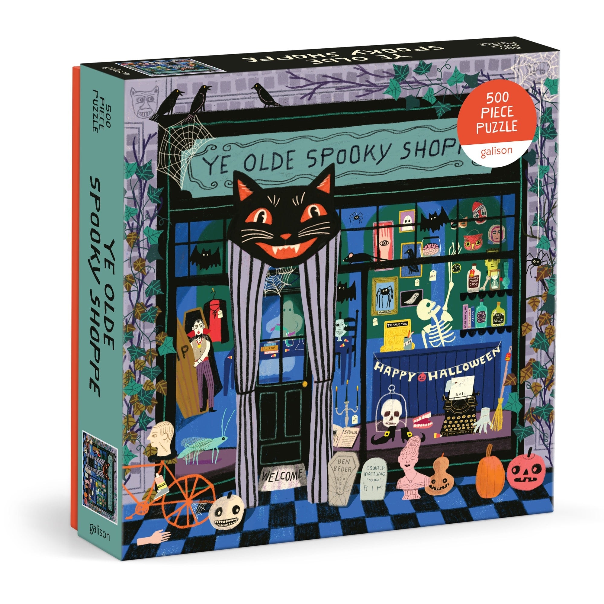 FRANKLIN - HAUNTED NIGHT サイコビリー　7インチレコード Ye Olde Spooky Shoppe 500 Piece Puzzle – Galison