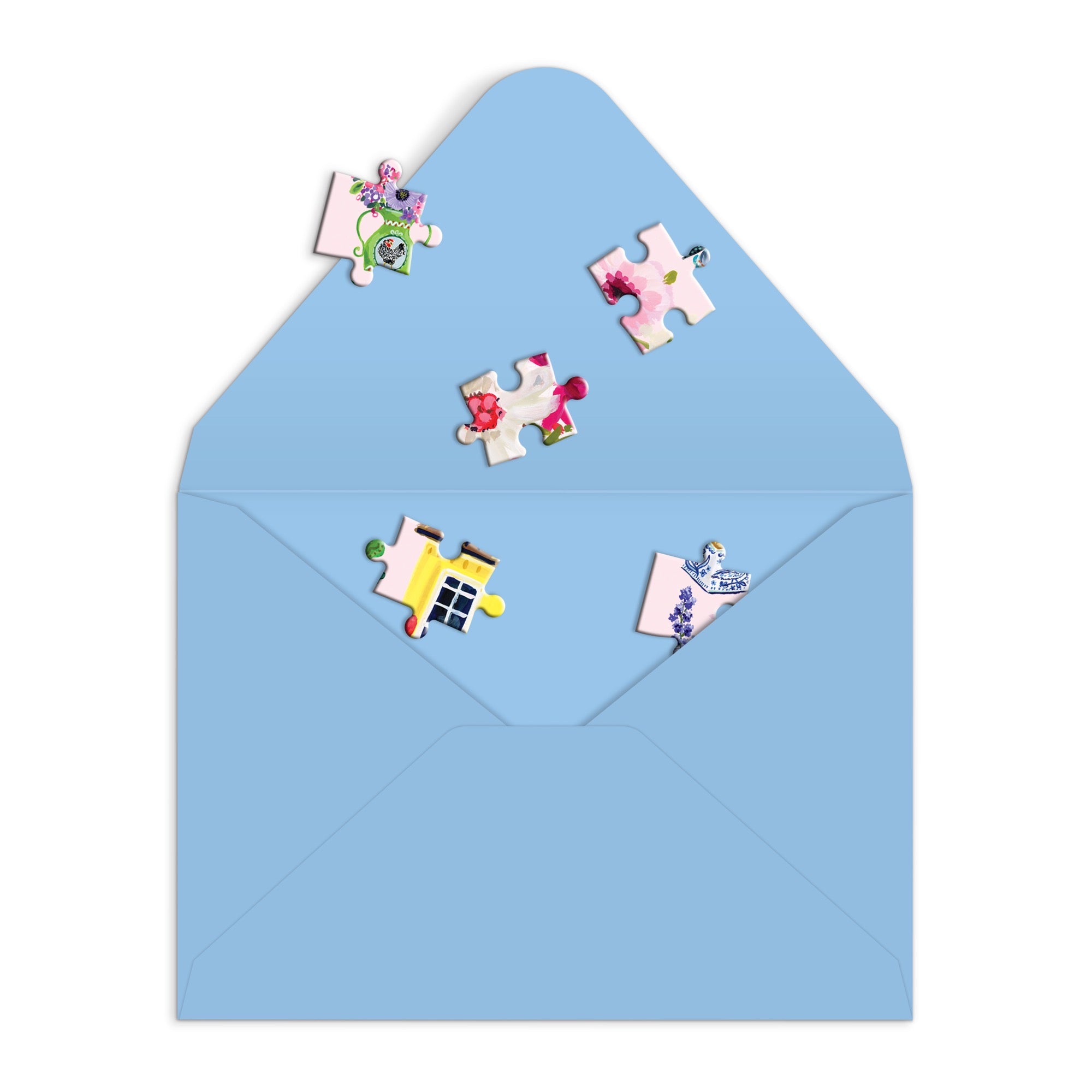 Buzzy Bouquets Floral Greeting Card Puzzle | Galison