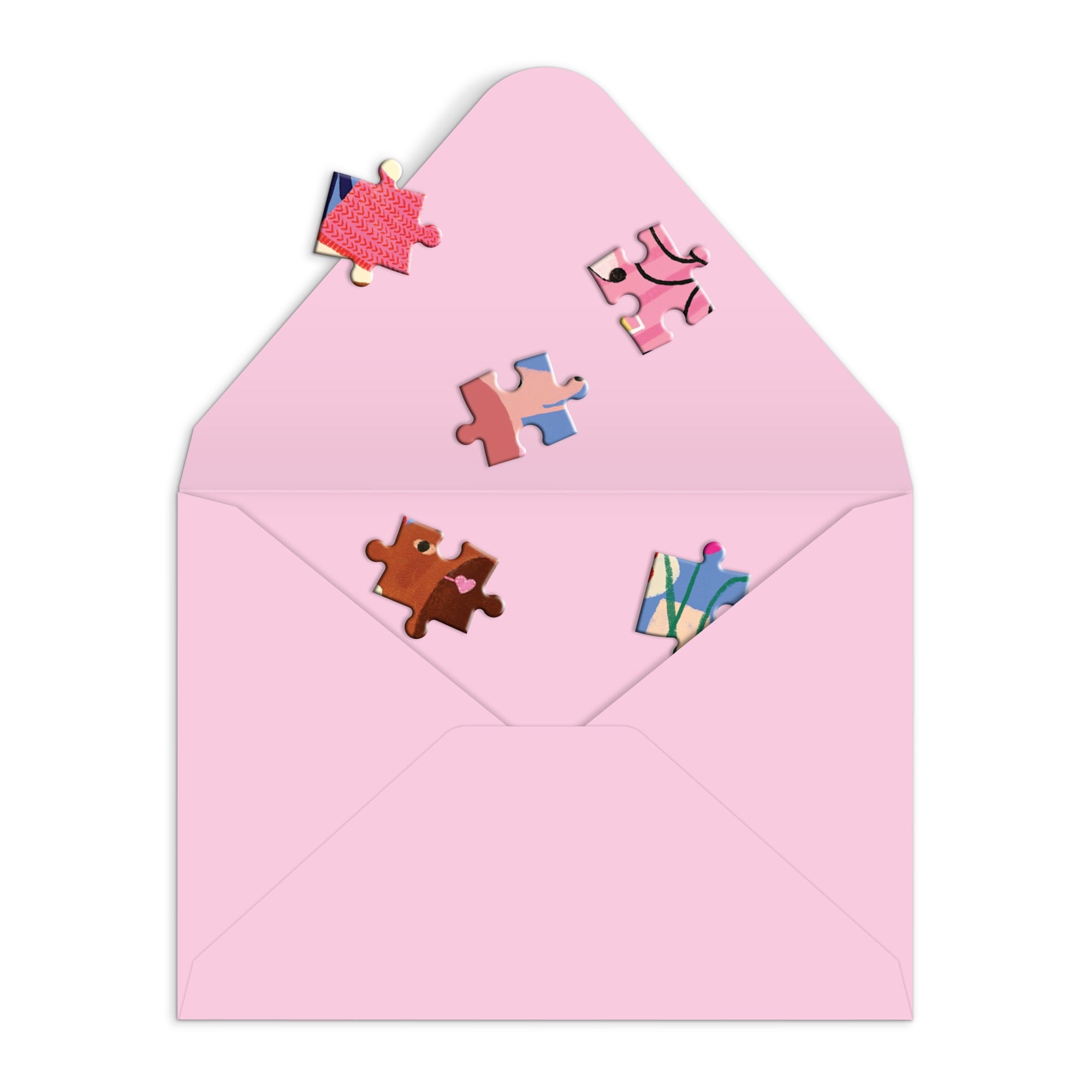 Paws for Love Dog Greeting Card Puzzle | Galison