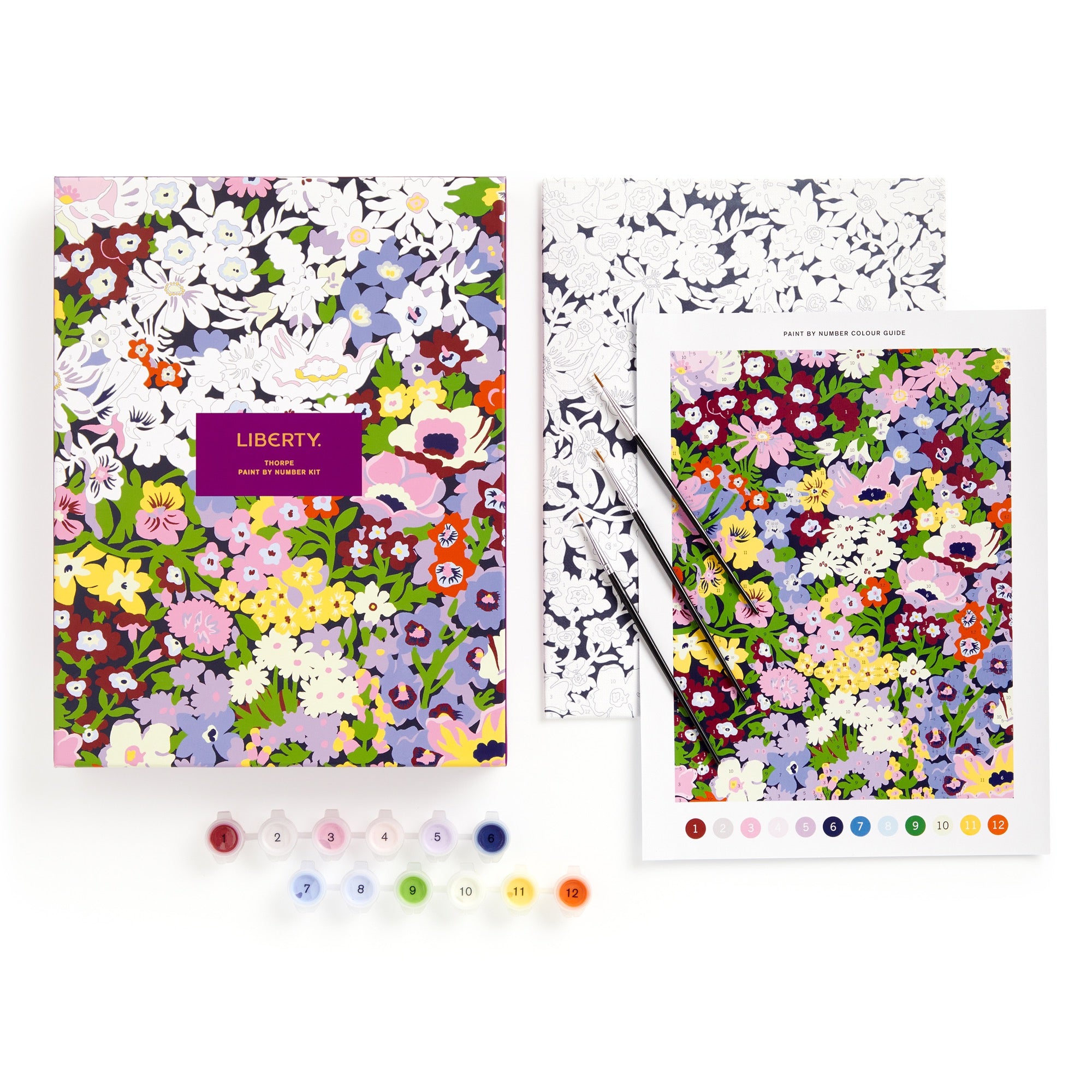 Liberty 9 x 12 Paint by Number Kit Thorpe – Galison