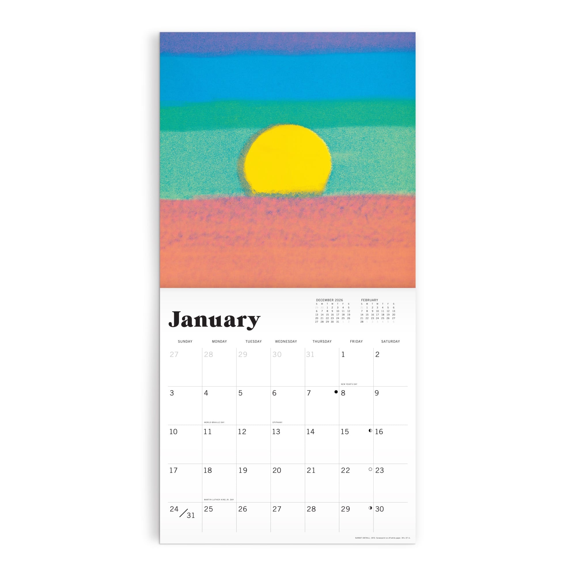 Andy Warhol 12 x 12 Wall Calendar 2027 – Galison