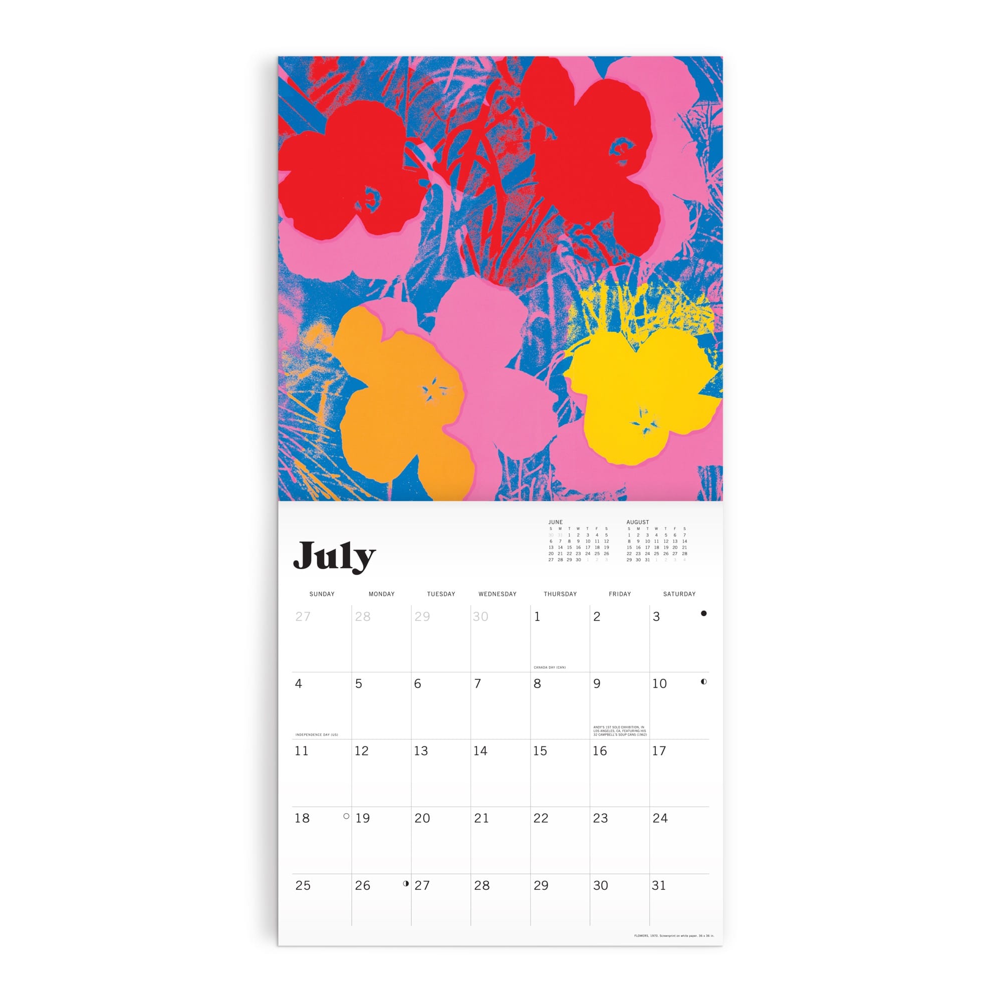Andy Warhol 12 x 12 Wall Calendar 2027 – Galison