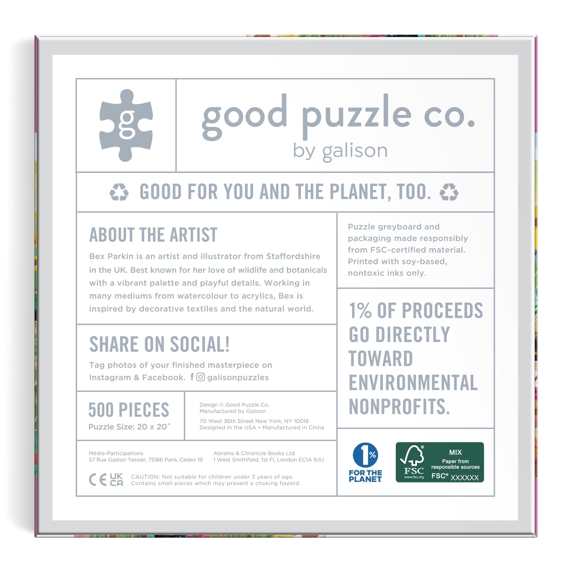 Good Puzzle Co. Countryside Harvest Puzzle | Galison