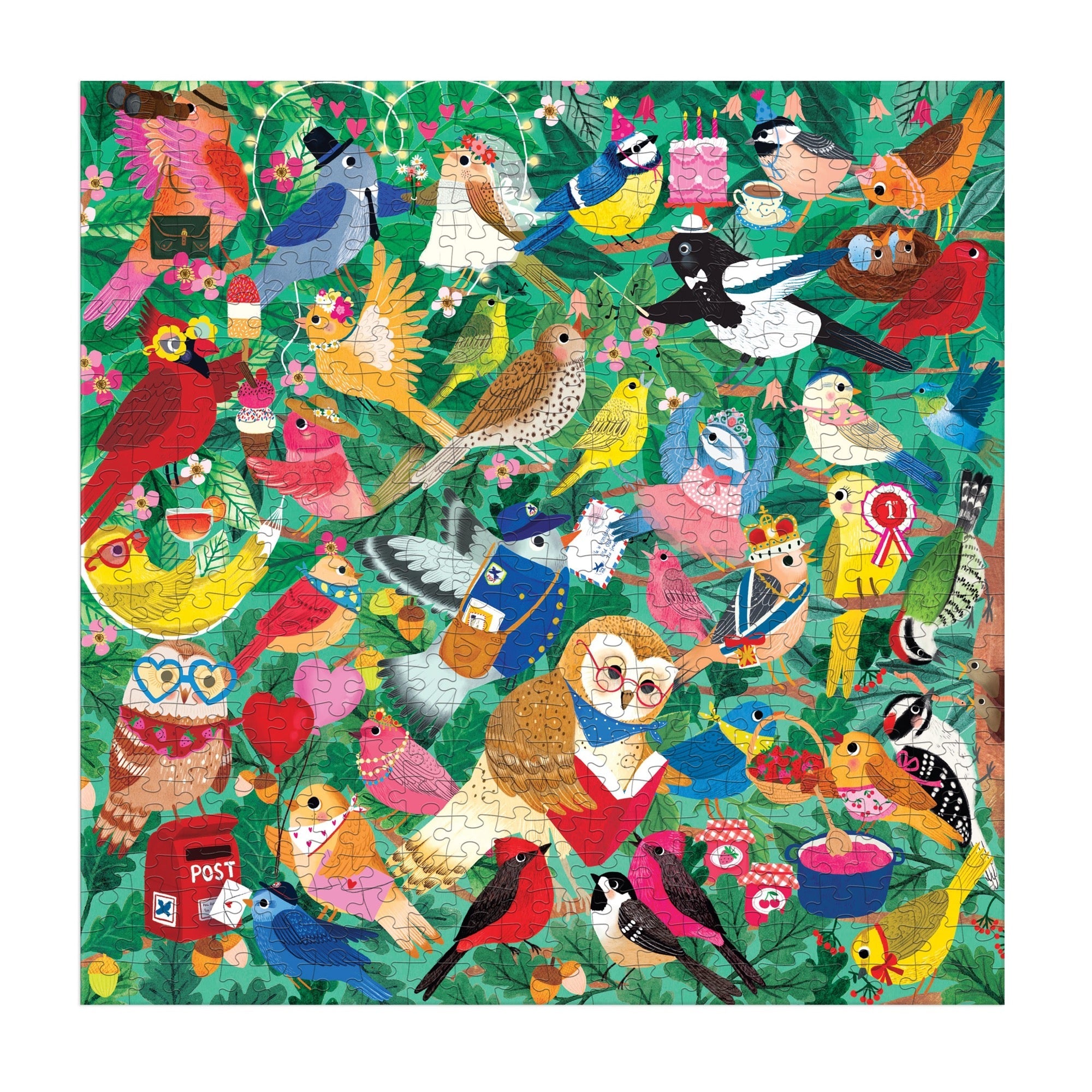 Birding Around 500 Piece Puzzle | Galison
