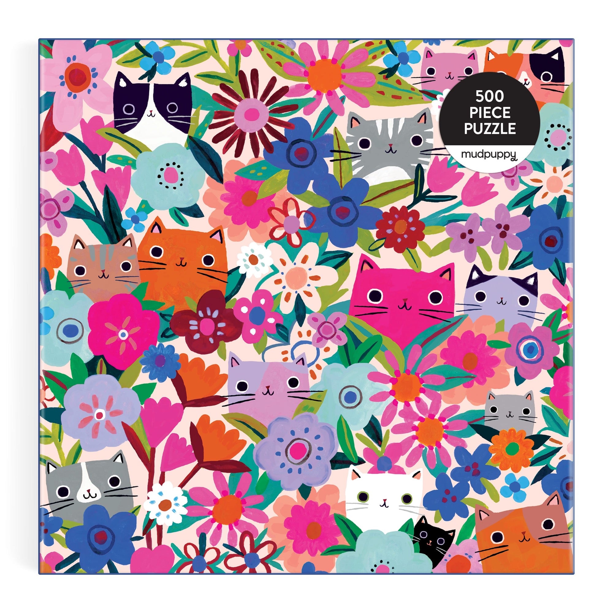 Blooming Cats 500 Piece Puzzle – Galison